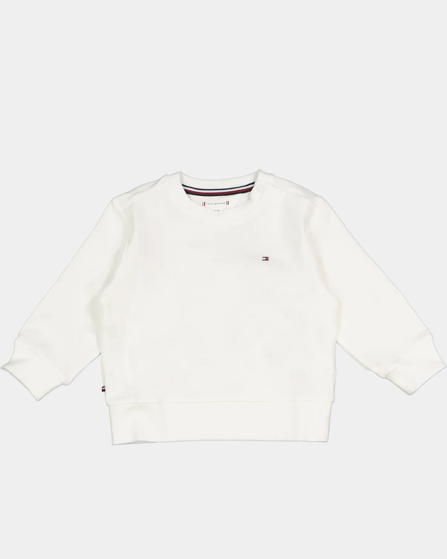 Tommy Hilfiger Kids' Baby Fun Logo Crewneck Set White - Image 2