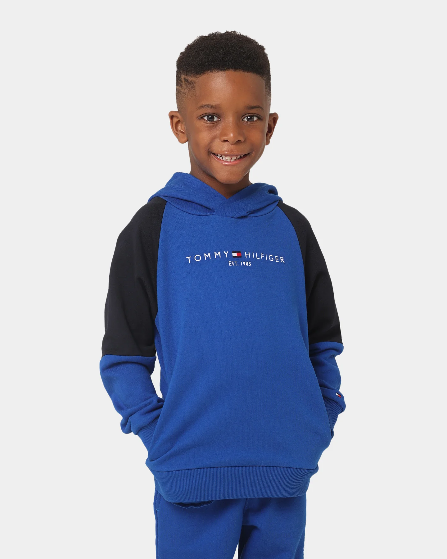 Tommy Hilfiger Kids' Essential Hooded Set Cobalt - Image 2