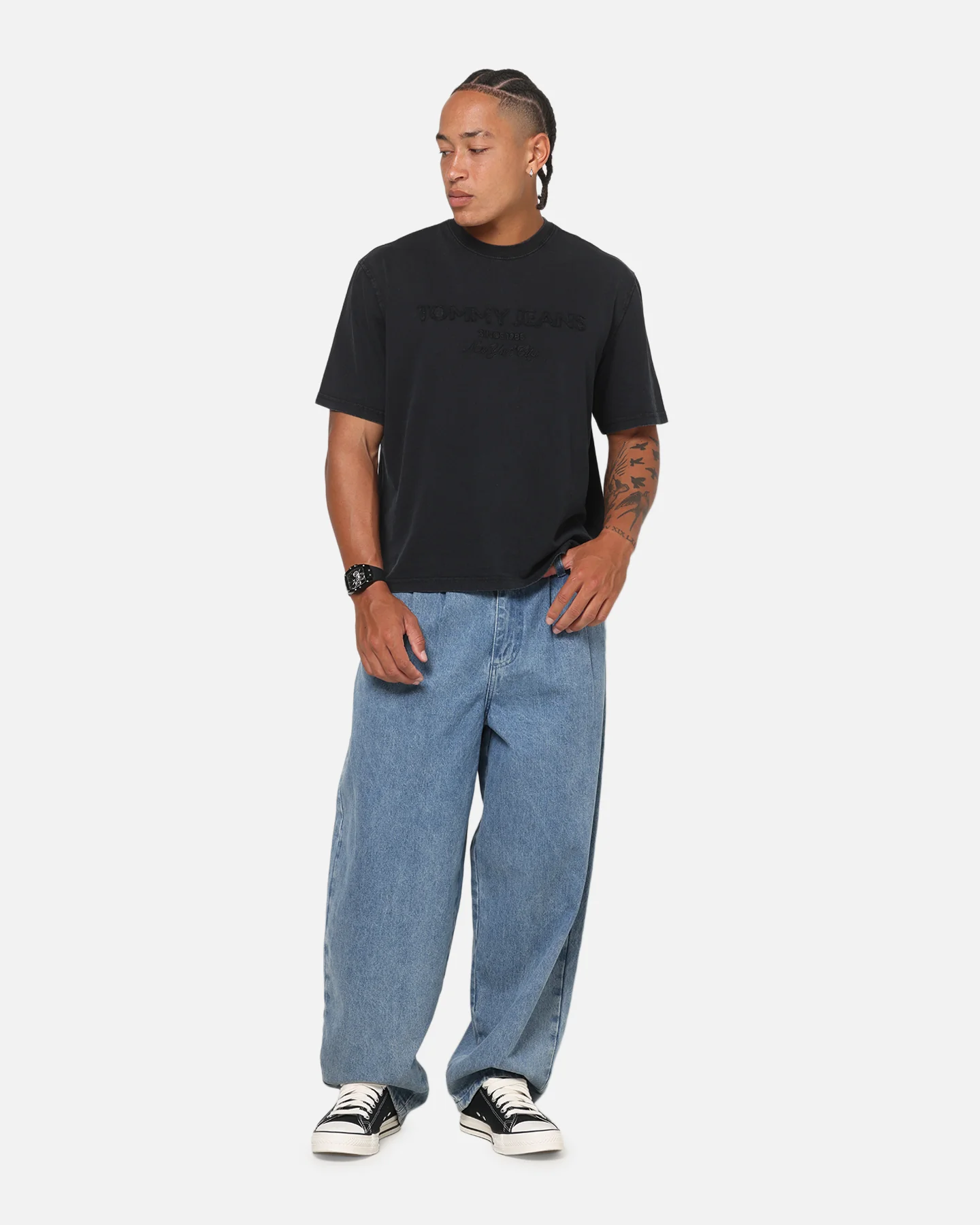 Tommy Jeans 90's Classics T-Shirt Black - Image 2