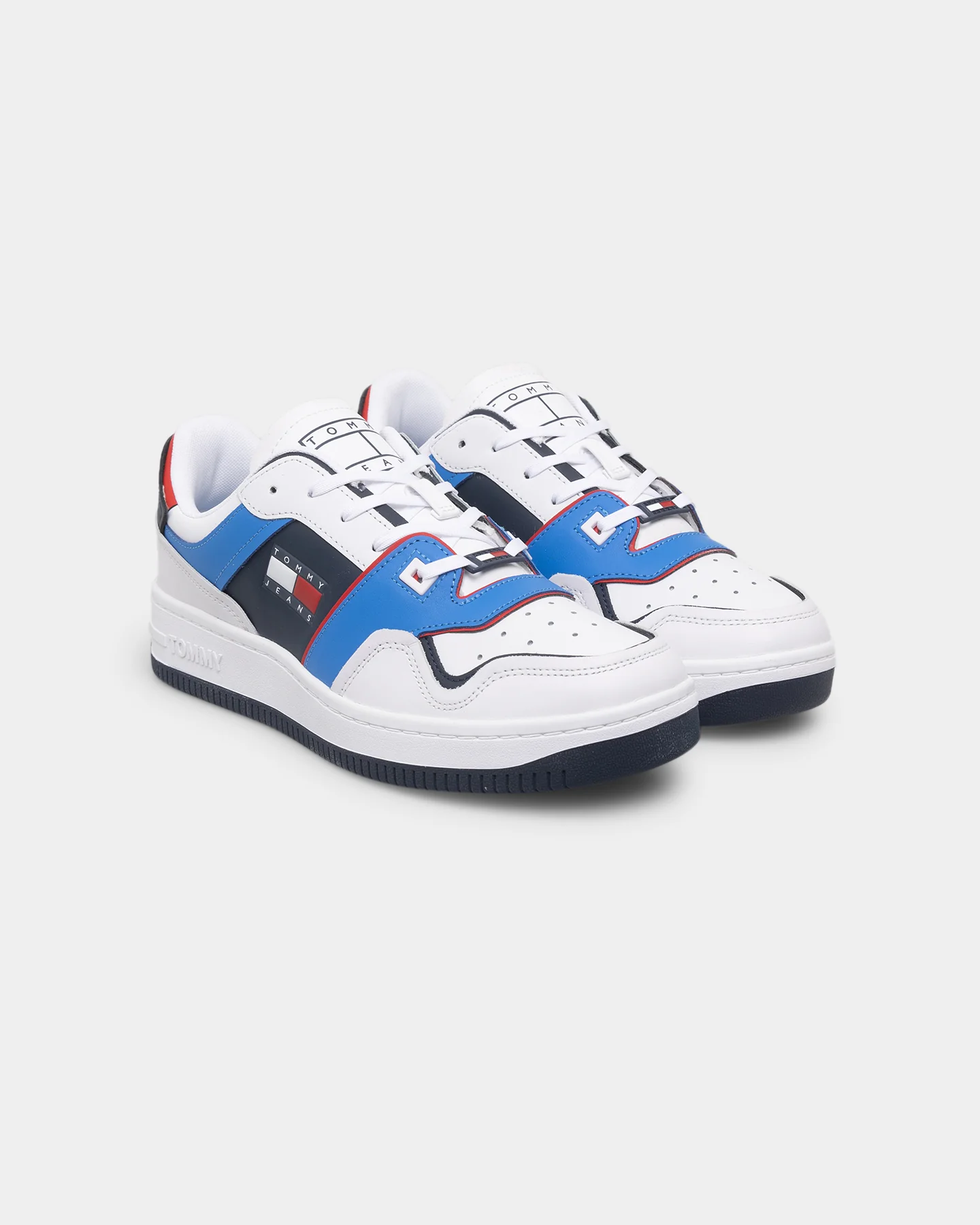 Tommy Jeans Archive Basketball Trainers White - Image 2