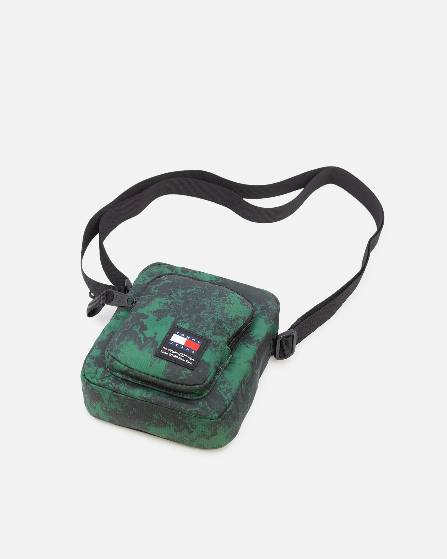 Tommy Jeans Boyhood Print Reporter Bag Court Green Print - Image 4