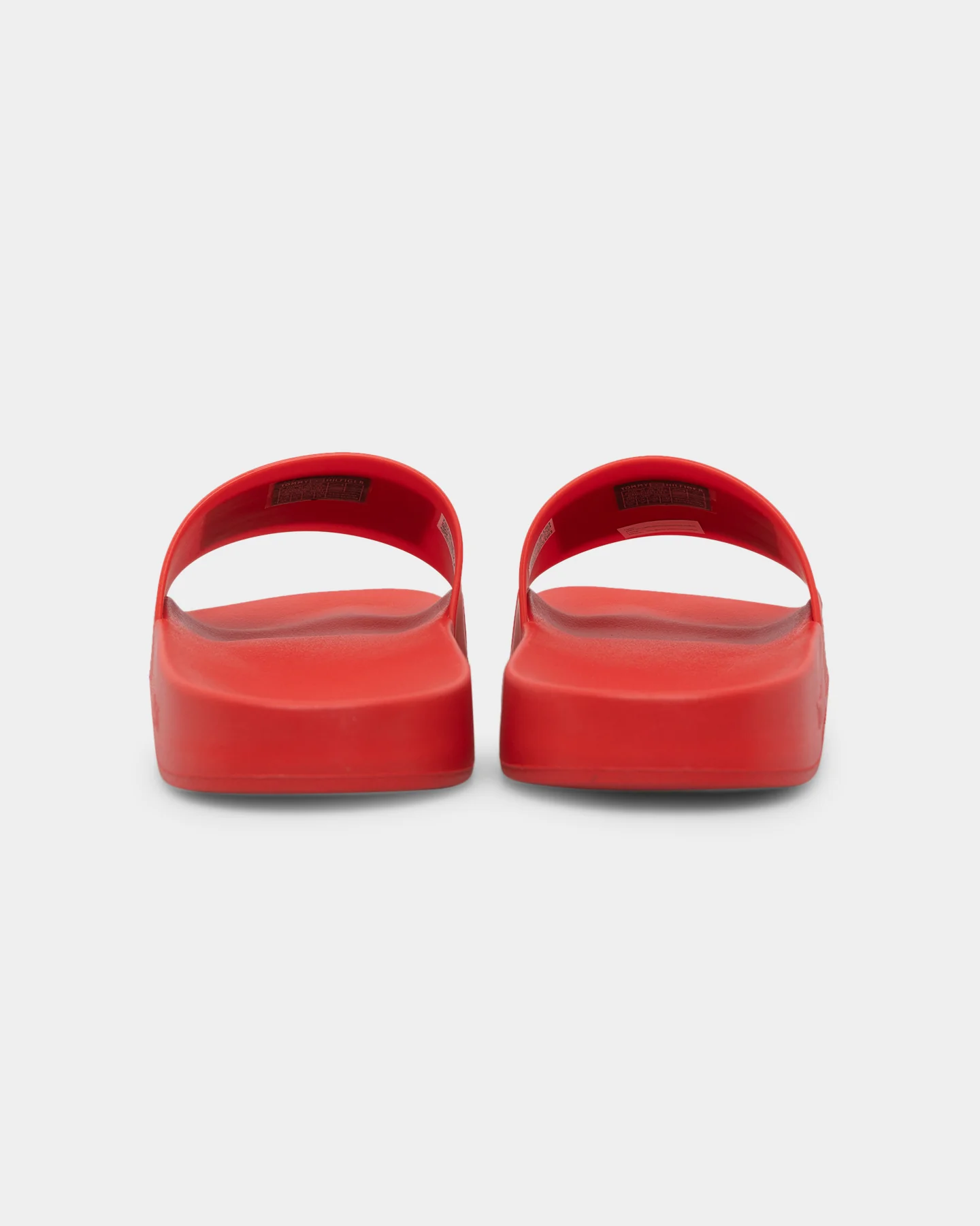 Tommy Jeans Essential Contoured Pool Slides Deep Crimson - Image 3