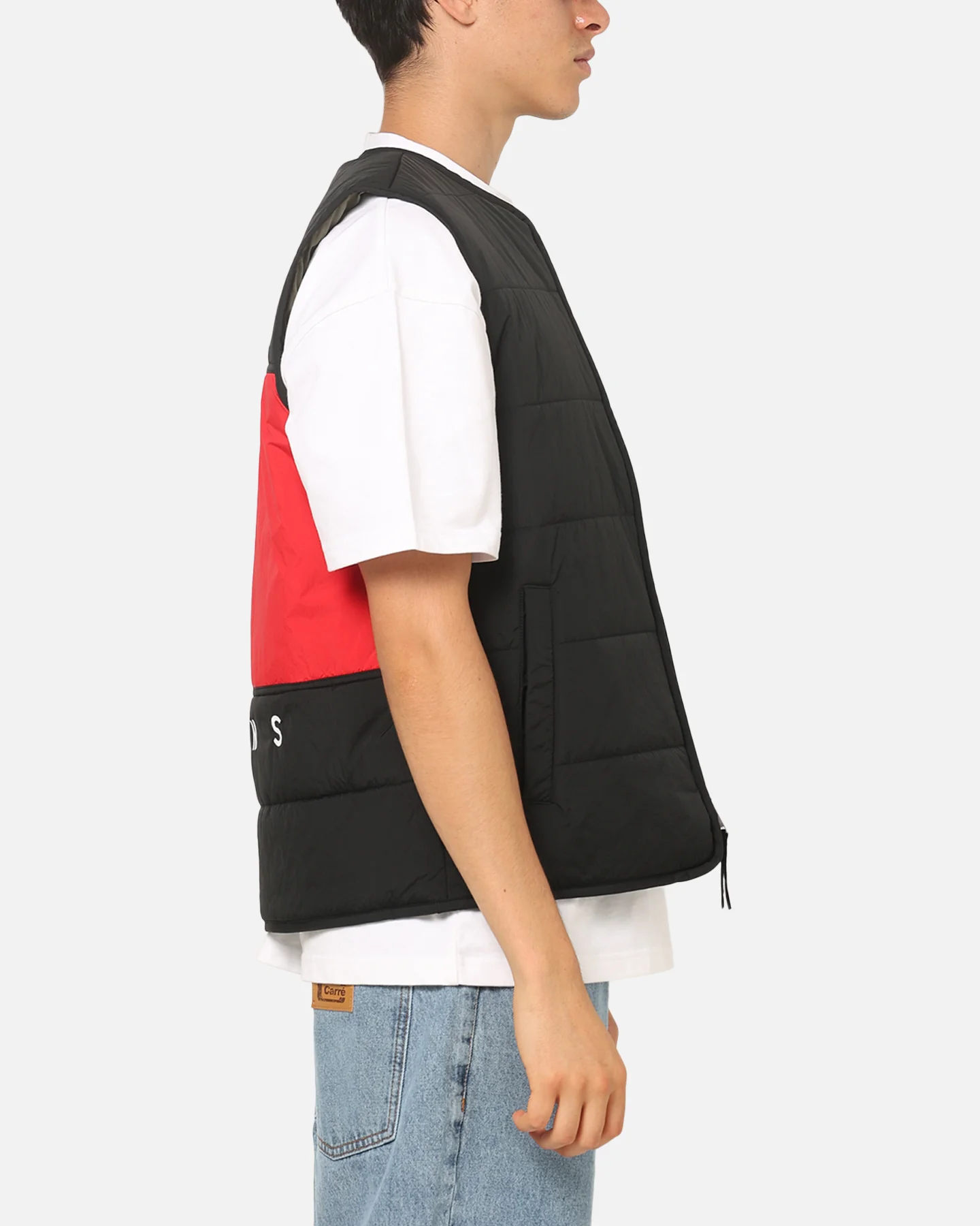 Tommy Jeans Heritage Flag Quilted Vest Black - Image 5