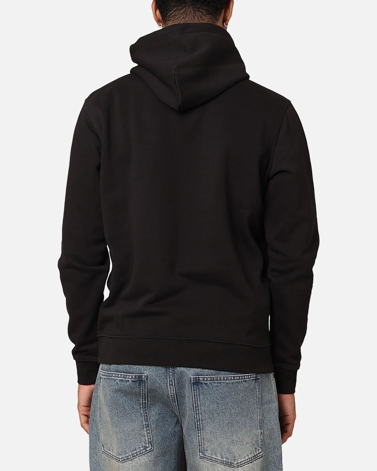 Tommy Jeans Reg Linear Logo Hoodie Black - Image 2
