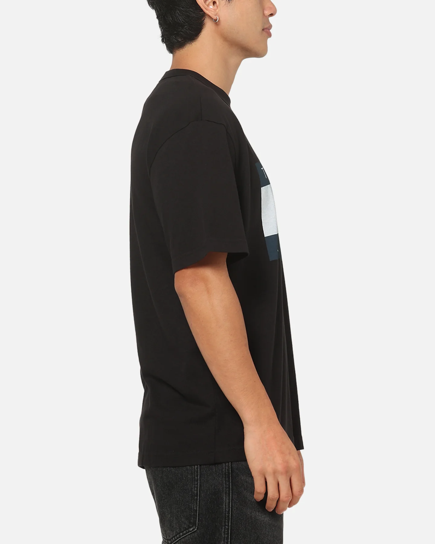 Tommy Jeans Relaxed Big Flag T-Shirt Black - Image 4