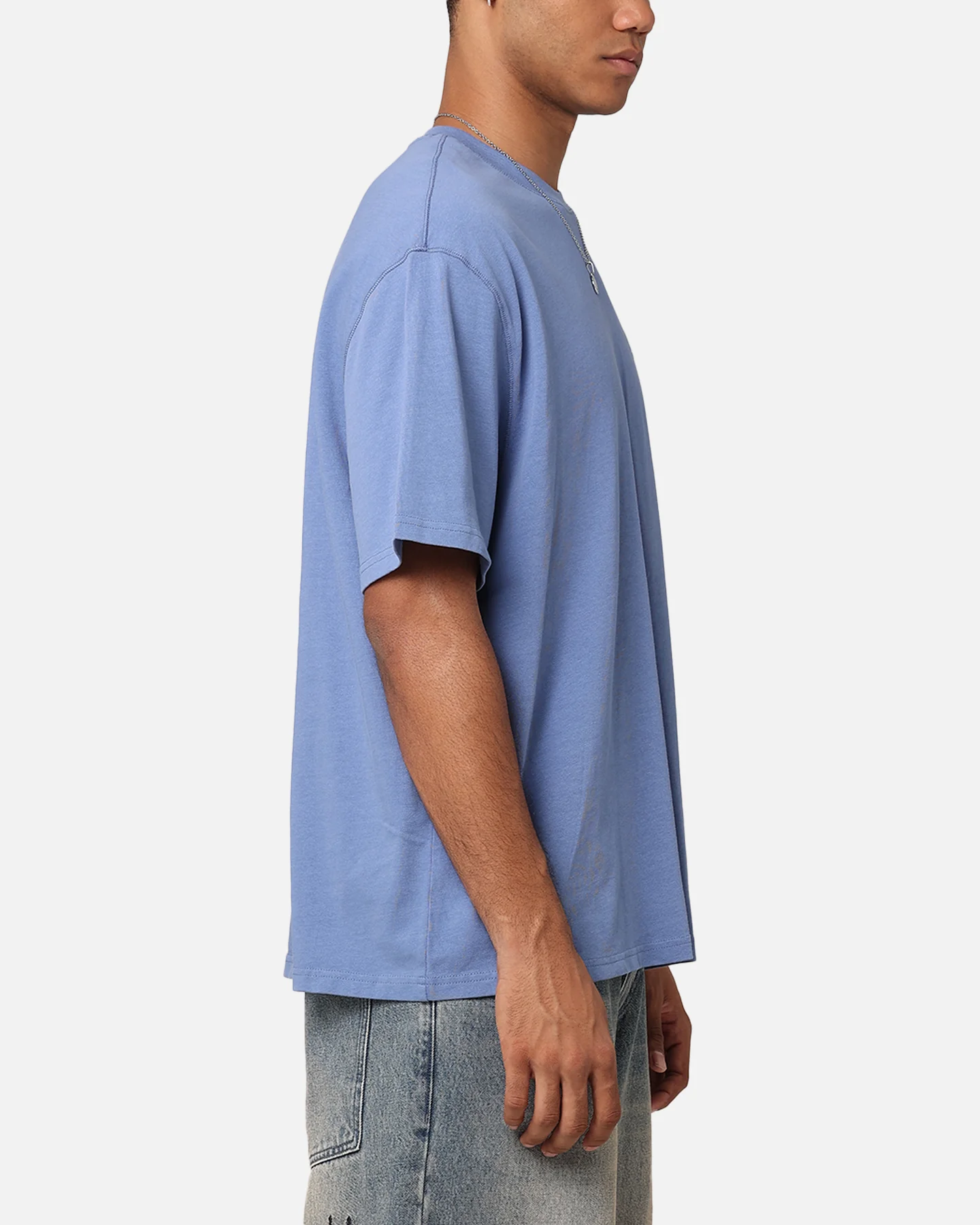 Tommy Jeans TJM OVZ Serif Linear T-Shirt Charmed - Image 4