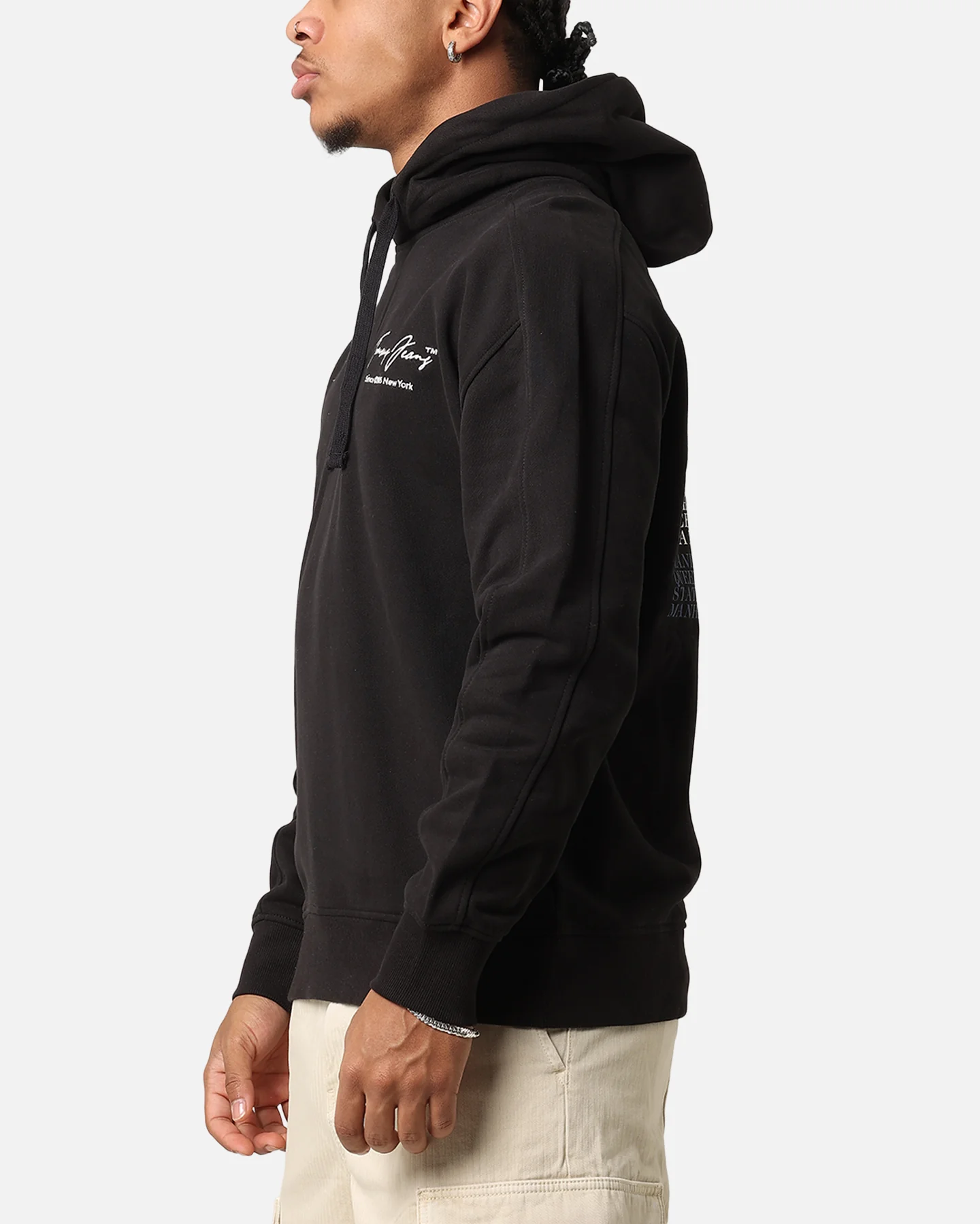 Tommy Jeans TJM Relax Washed DNA Hoodie Black - Image 6