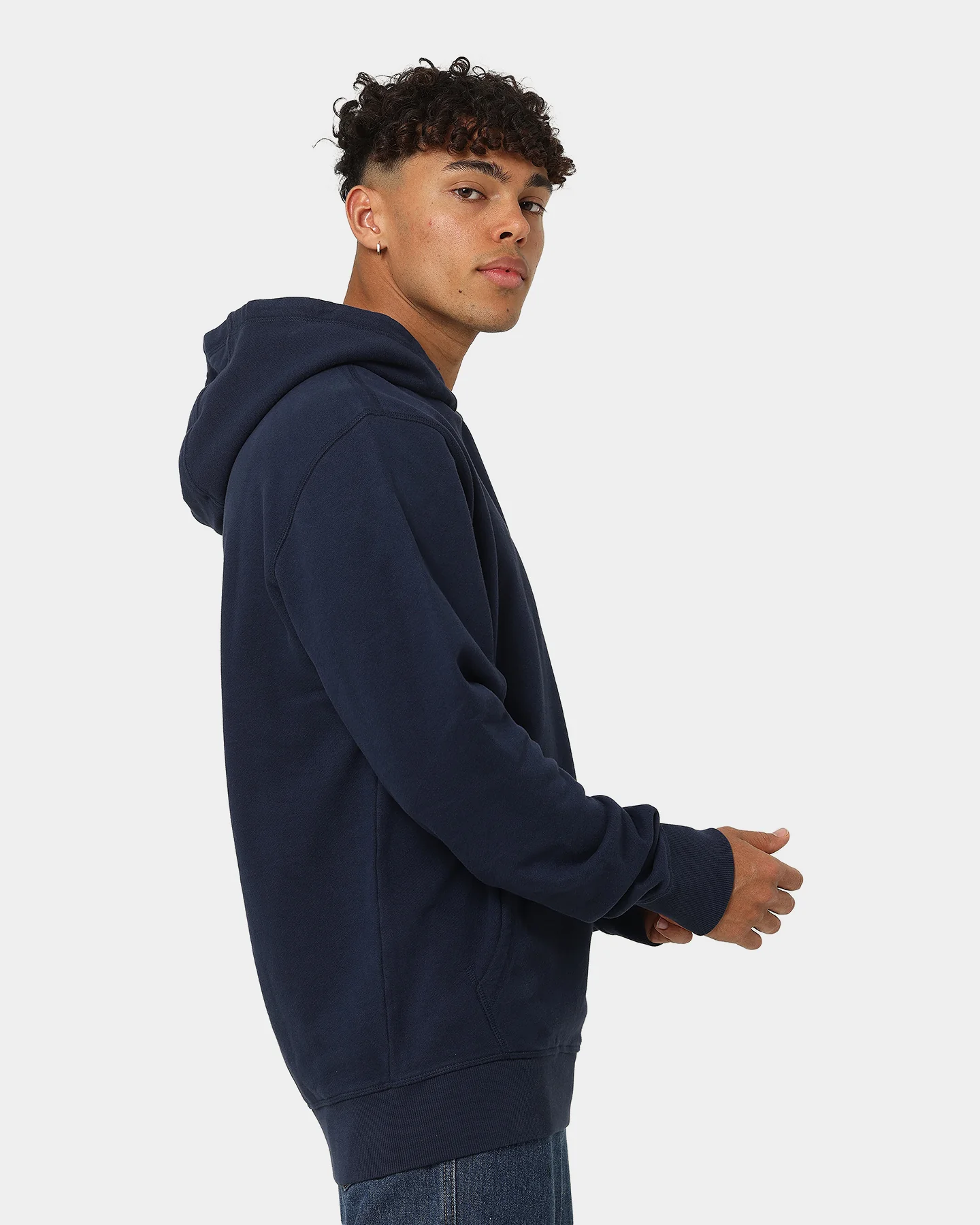 Tommy Jeans TJM Timeless Circle Hoodie Twilight Navy - Image 5