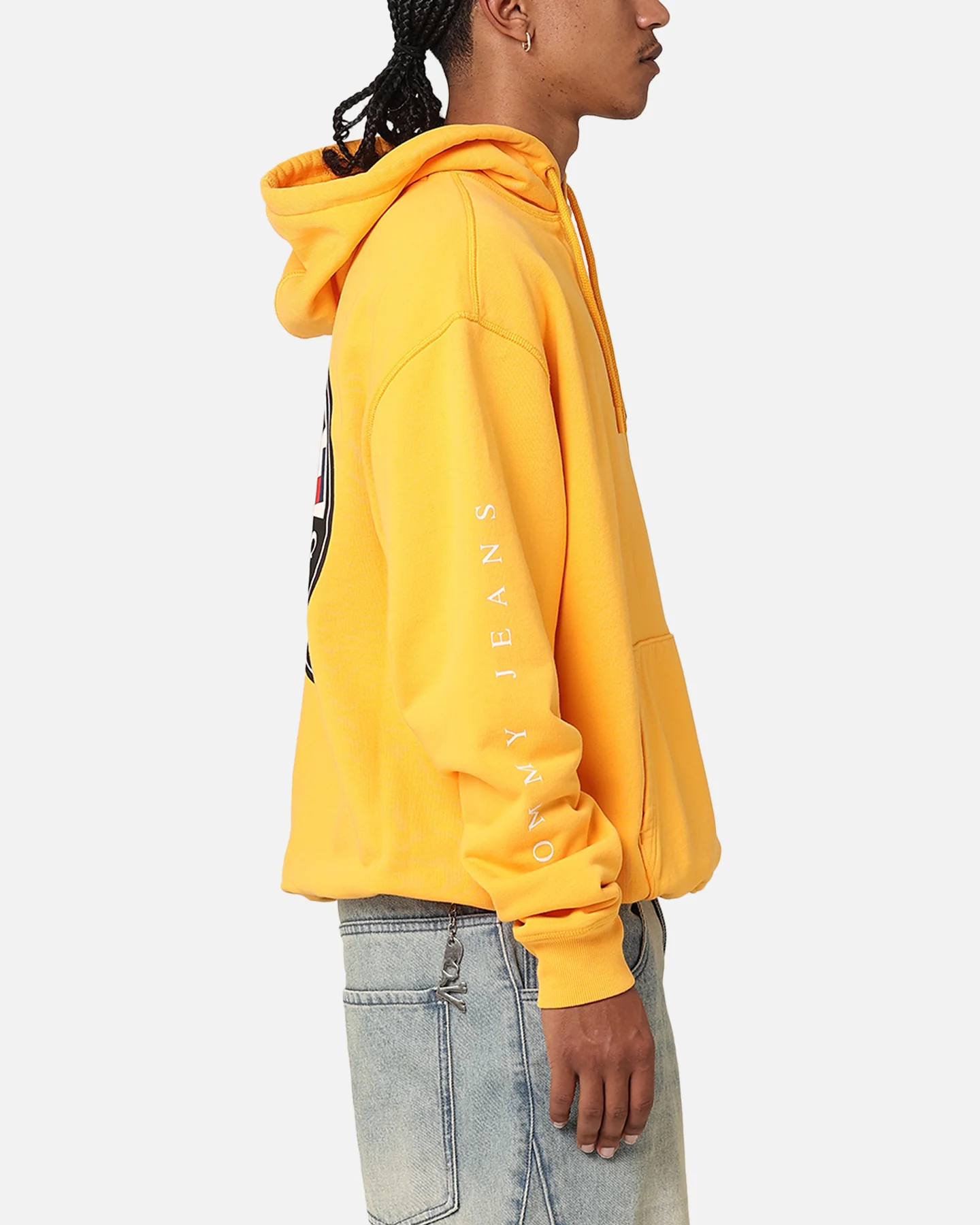 Tommy Jeans TJU Archive Games Hoodie College Gold - Image 4