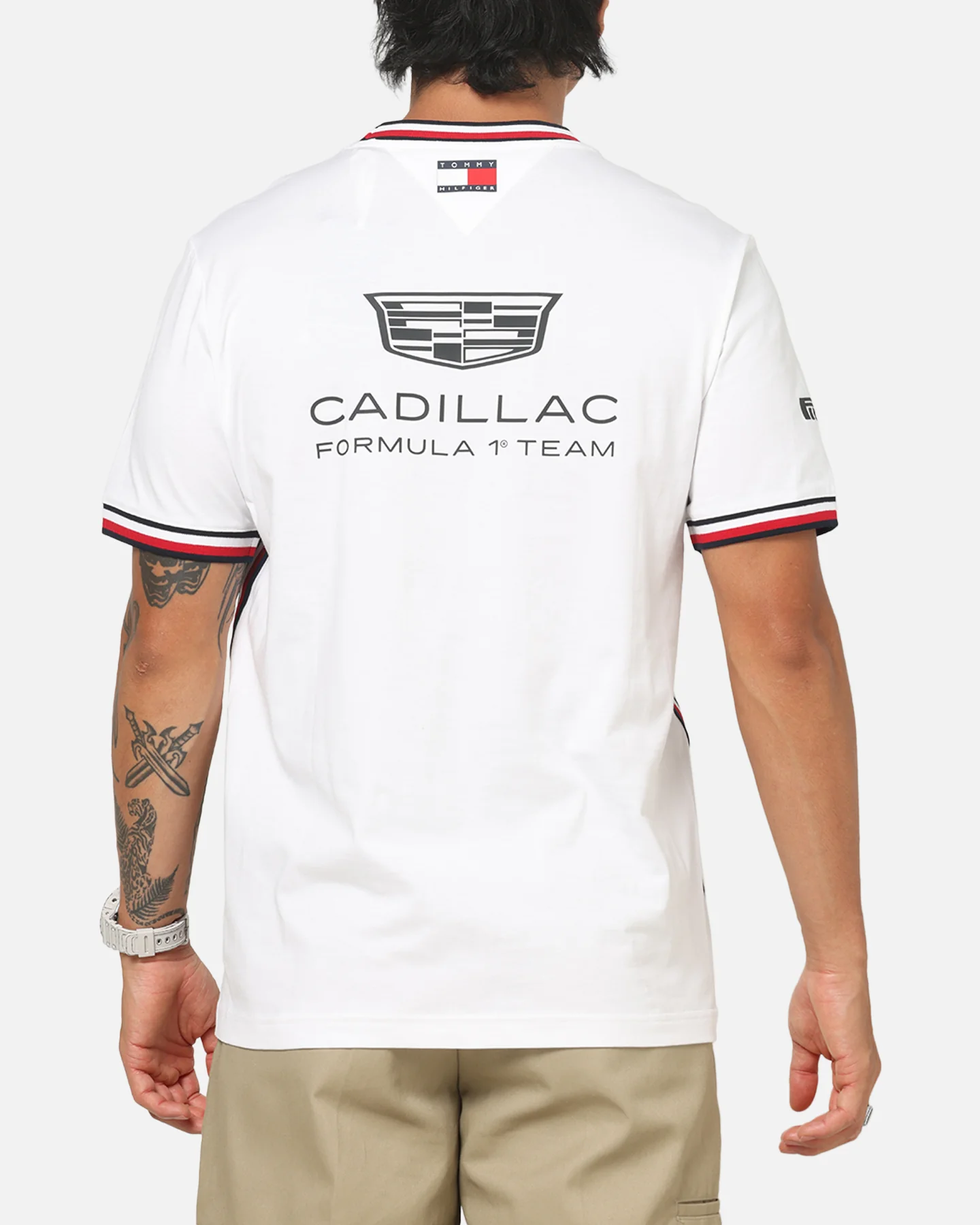 Tommy Hilfiger X Cadillac Formula 1 Team Replica T-Shirt White