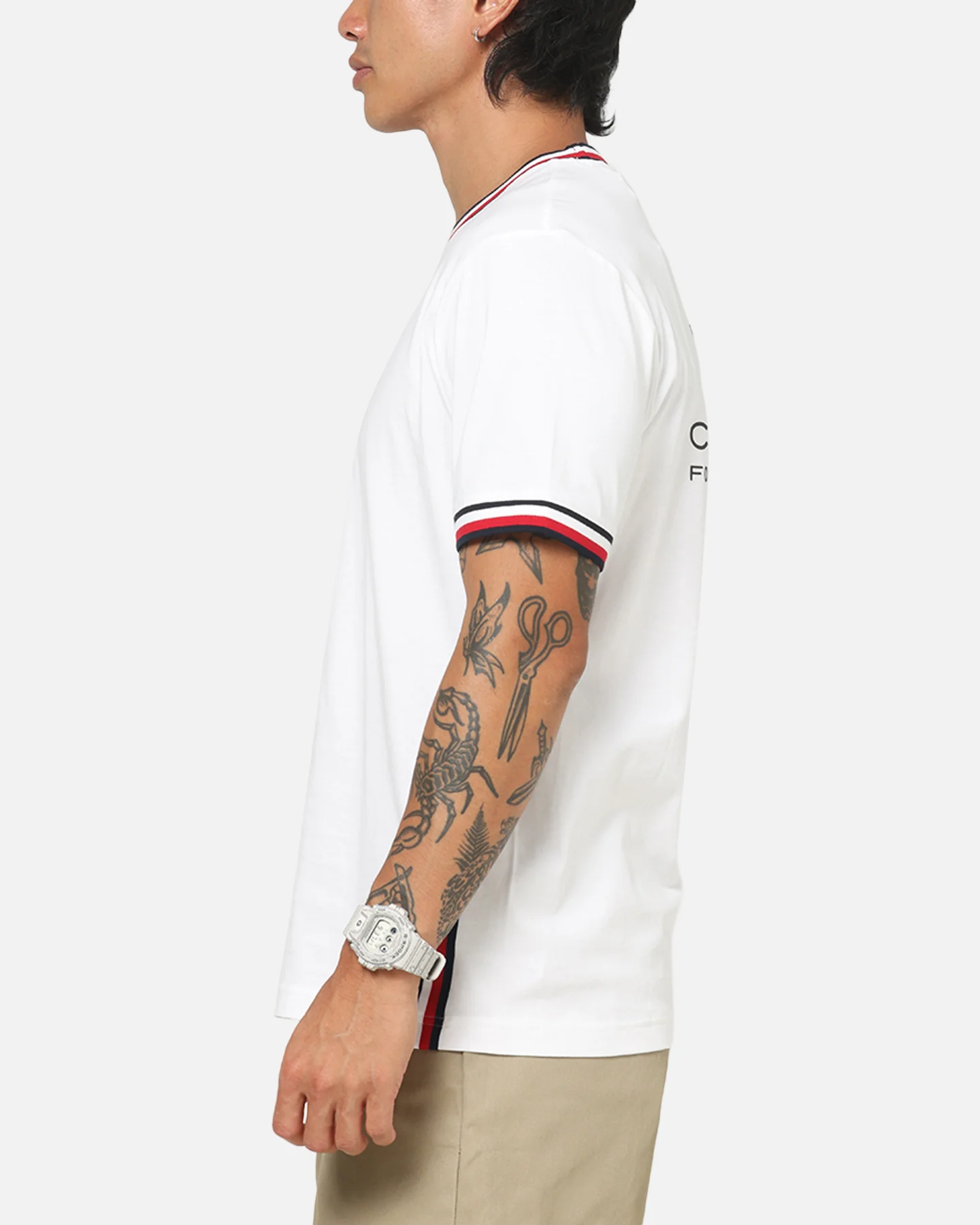 Tommy Hilfiger X Cadillac Formula 1 Team Replica T-Shirt White - Image 6