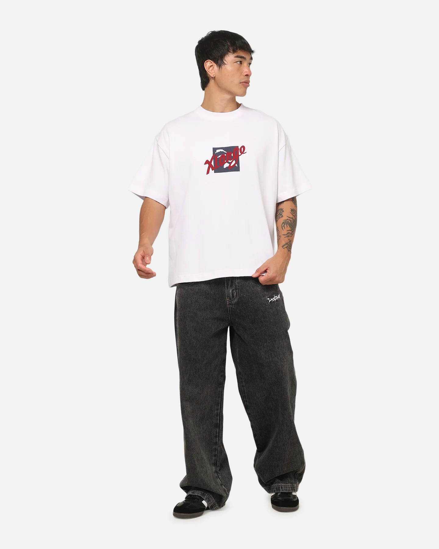 X-Large Trademark Gorilla Fit T-Shirt White - Image 4