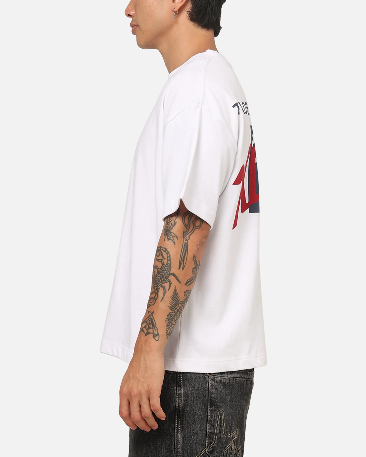X-Large Trademark Gorilla Fit T-Shirt White - Image 6