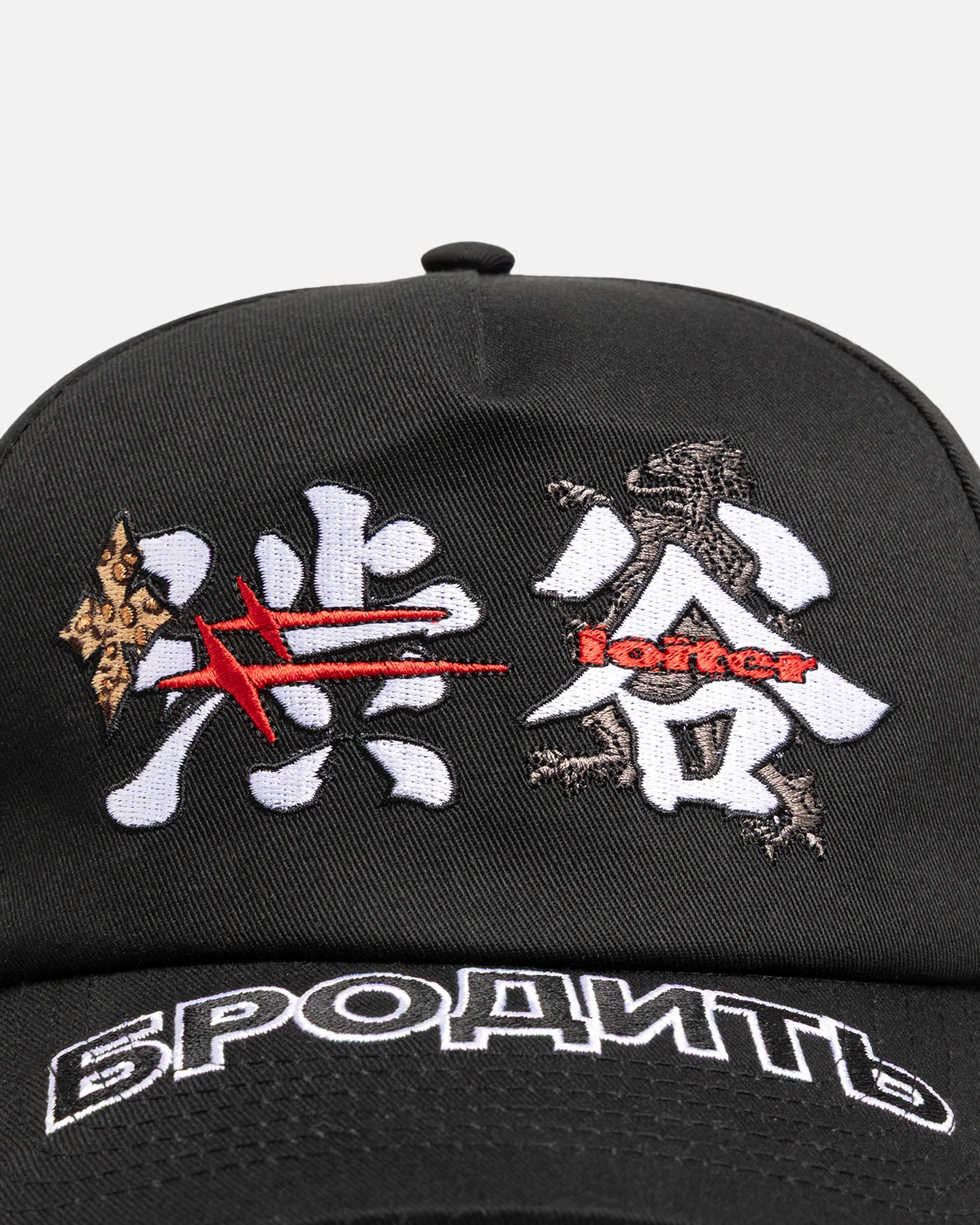 Loiter Transit Snapback Black - Image 5