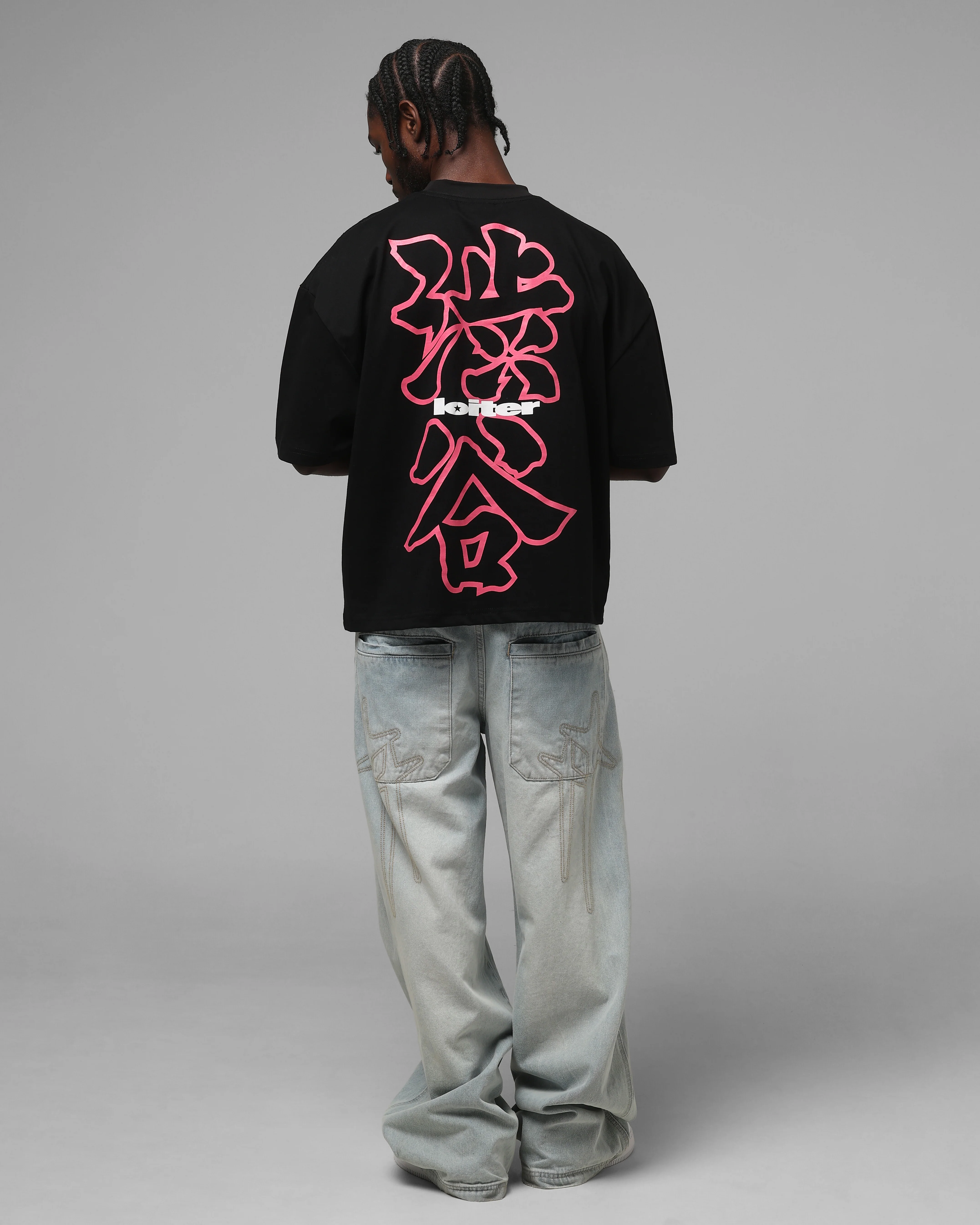 Loiter Transit T-Shirt Black - Image 4