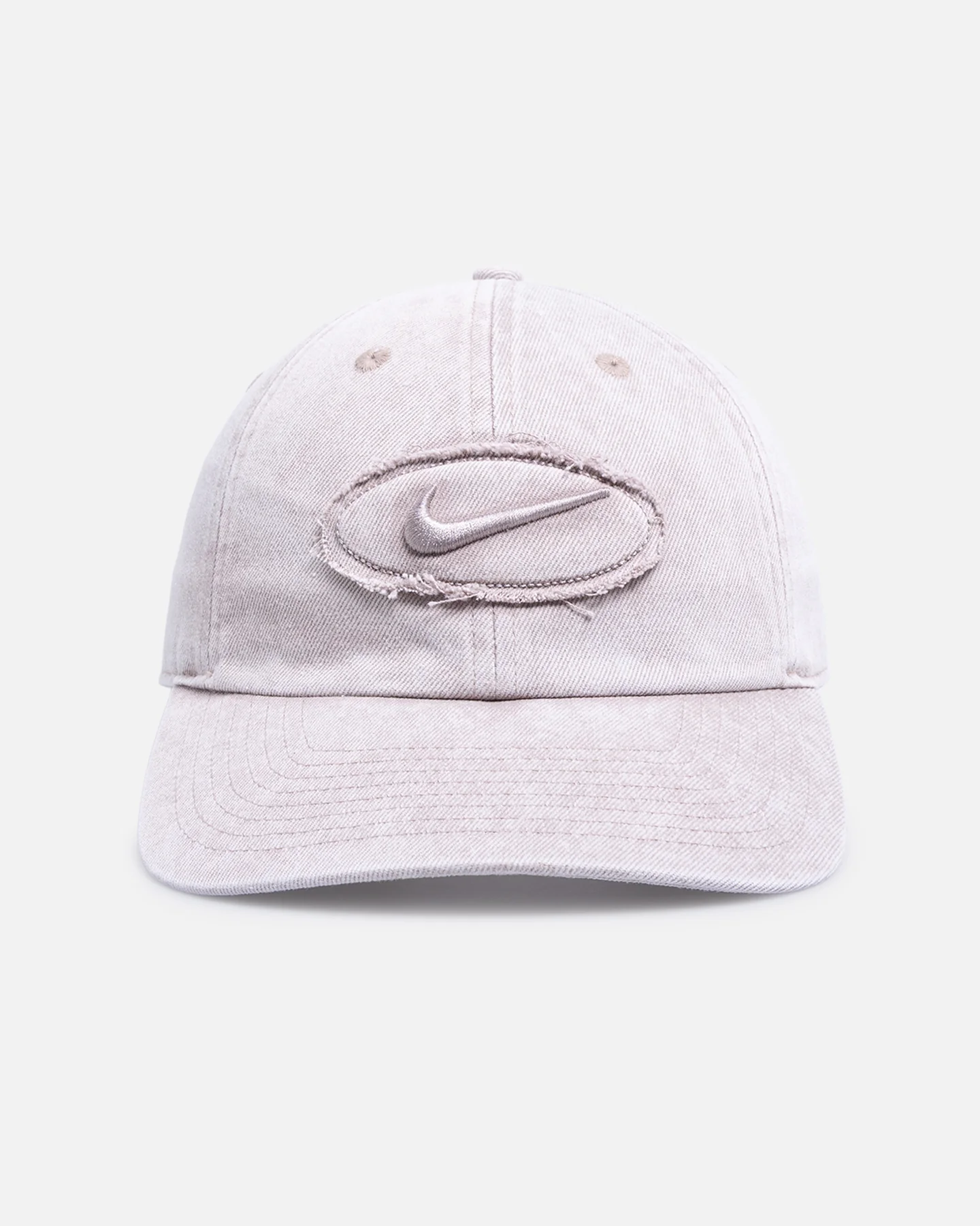 Nike Club Unstructured Denim Patch Cap Strapback College Grey