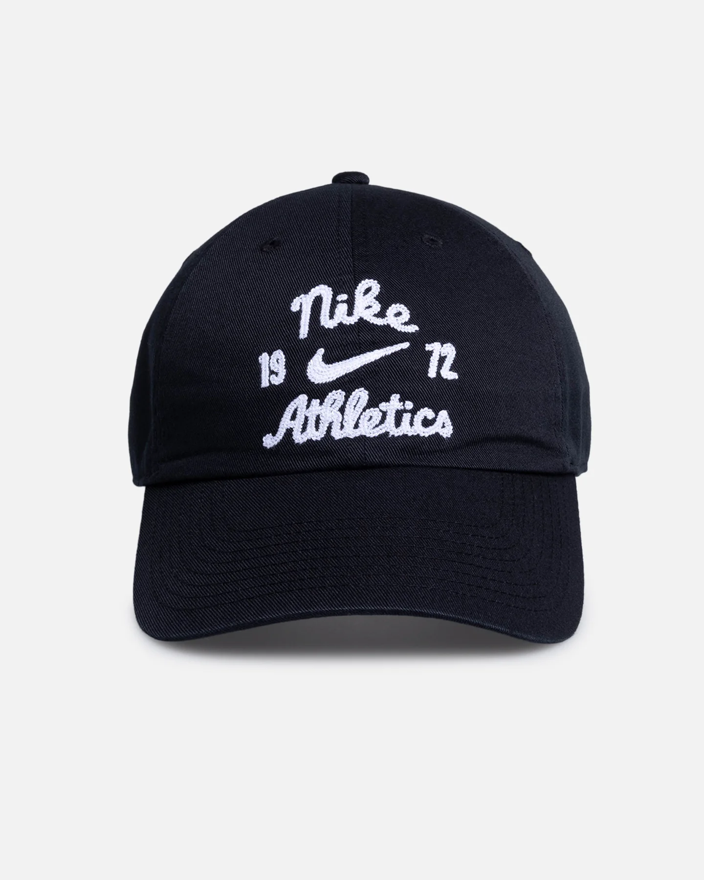 Nike Club Unstructured Strapback Cap Black/Black/White