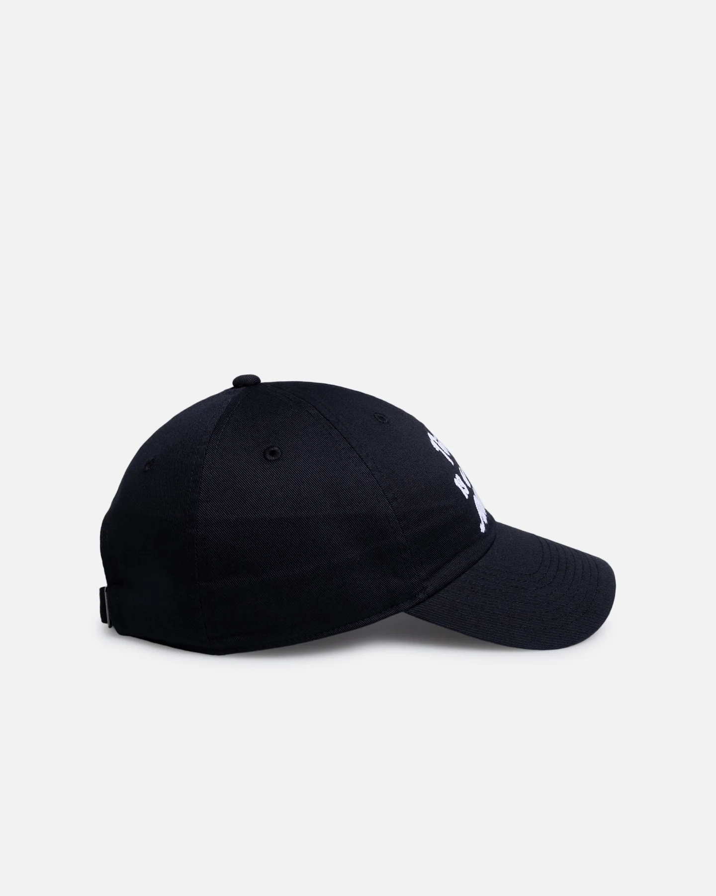 Nike Club Unstructured Strapback Cap Black/Black/White - Image 3