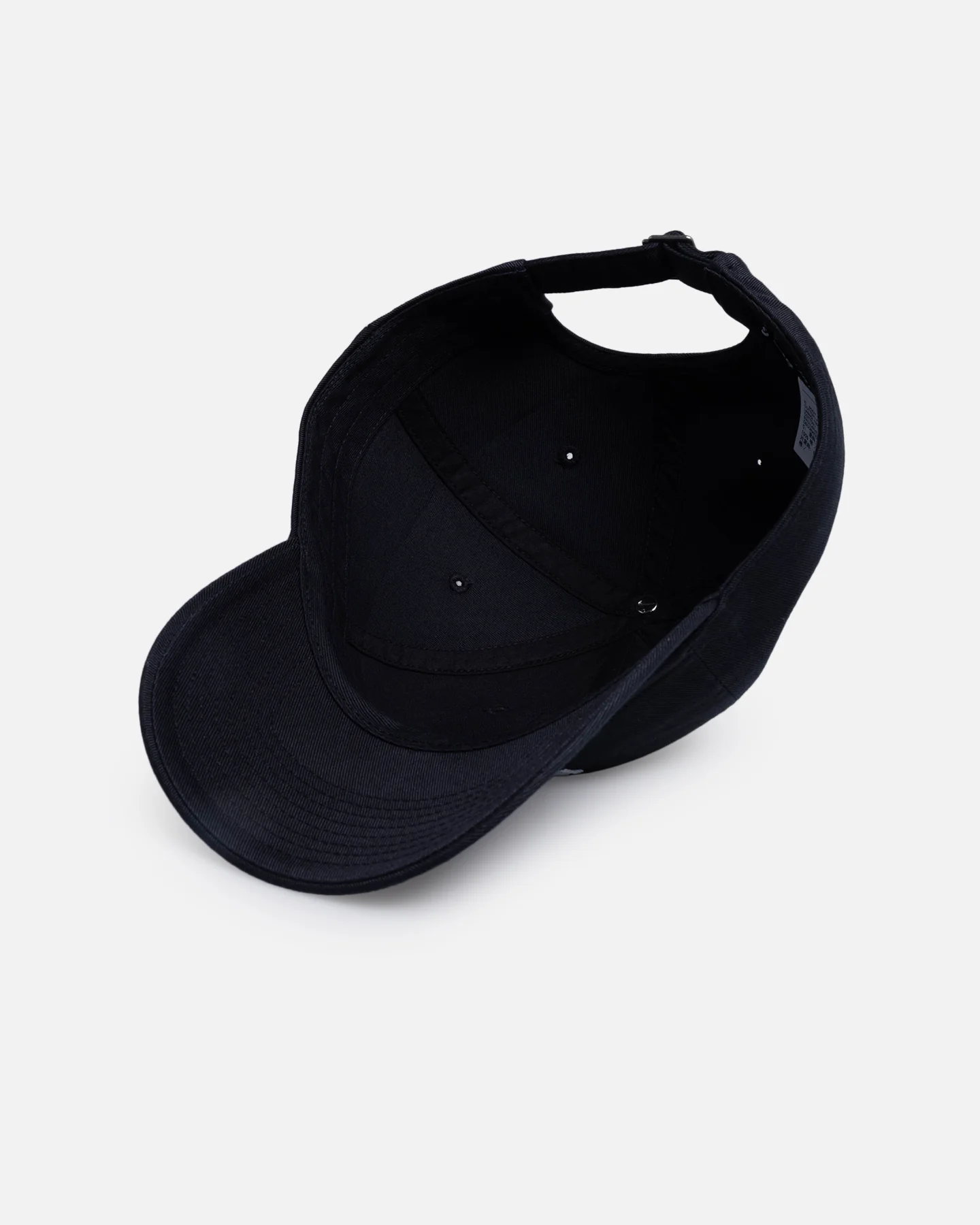 Nike Club Unstructured Strapback Cap Black/Black/White - Image 6