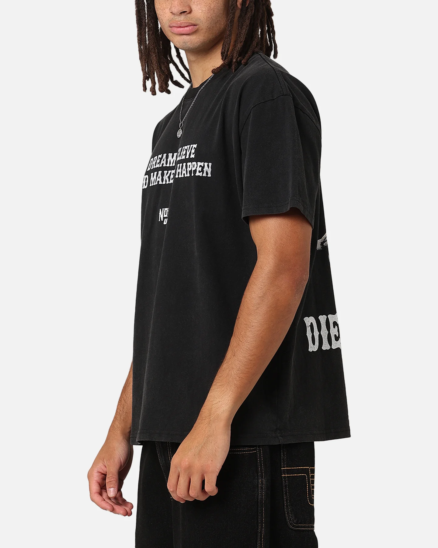 UFC By Culture Kings Diego Lopes Noche Heavy T-Shirt Vintage Black - Image 6
