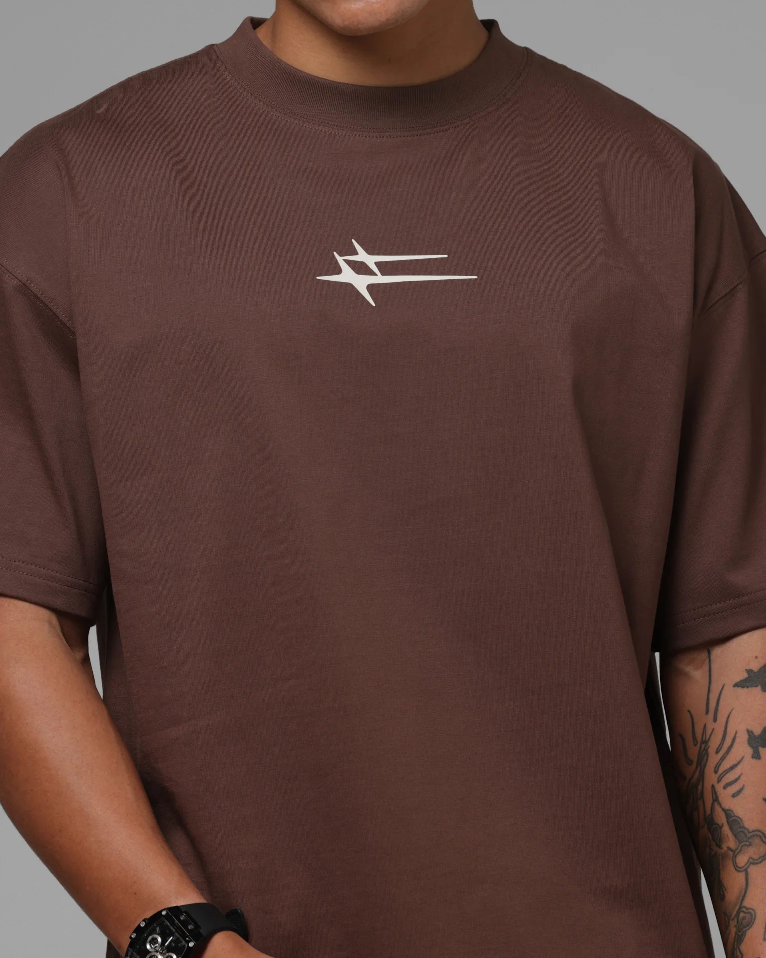 Loiter Ultra Hybrid T-Shirt Brown - Image 7