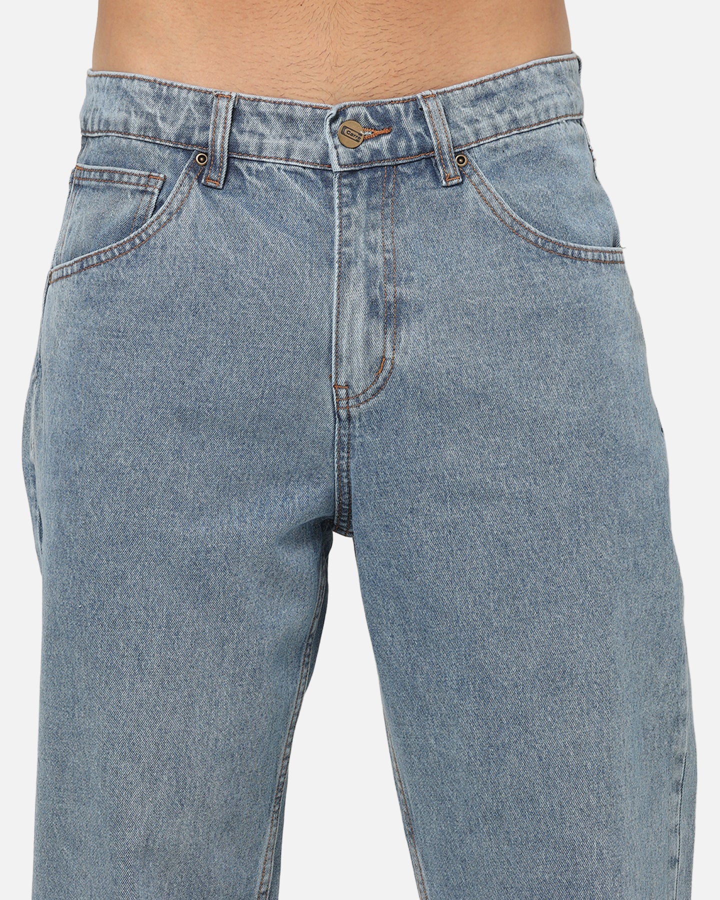 Carre Union Straight Fit Jeans Mid Blue - Image 7