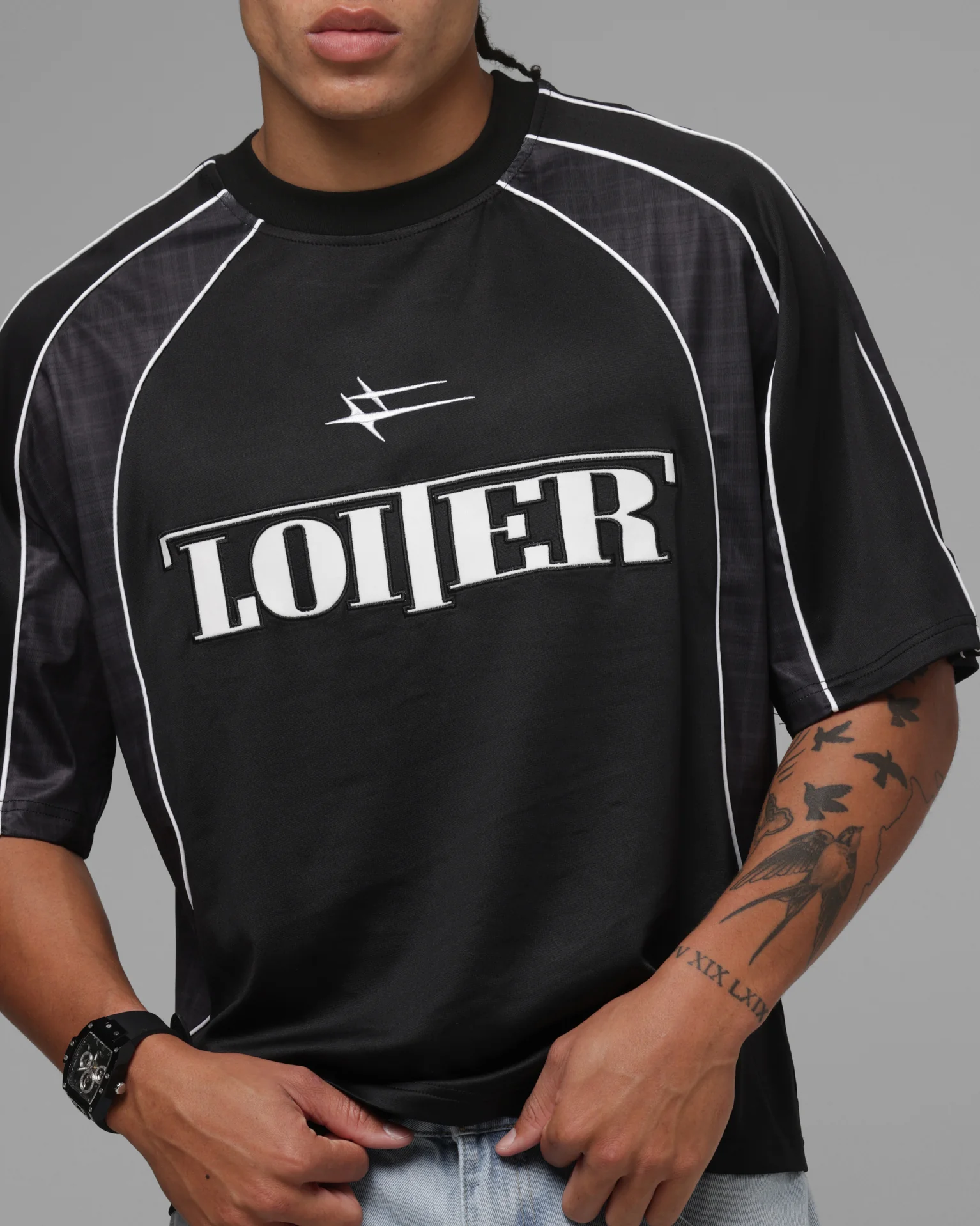 Loiter Unity Jersey Black - Image 6