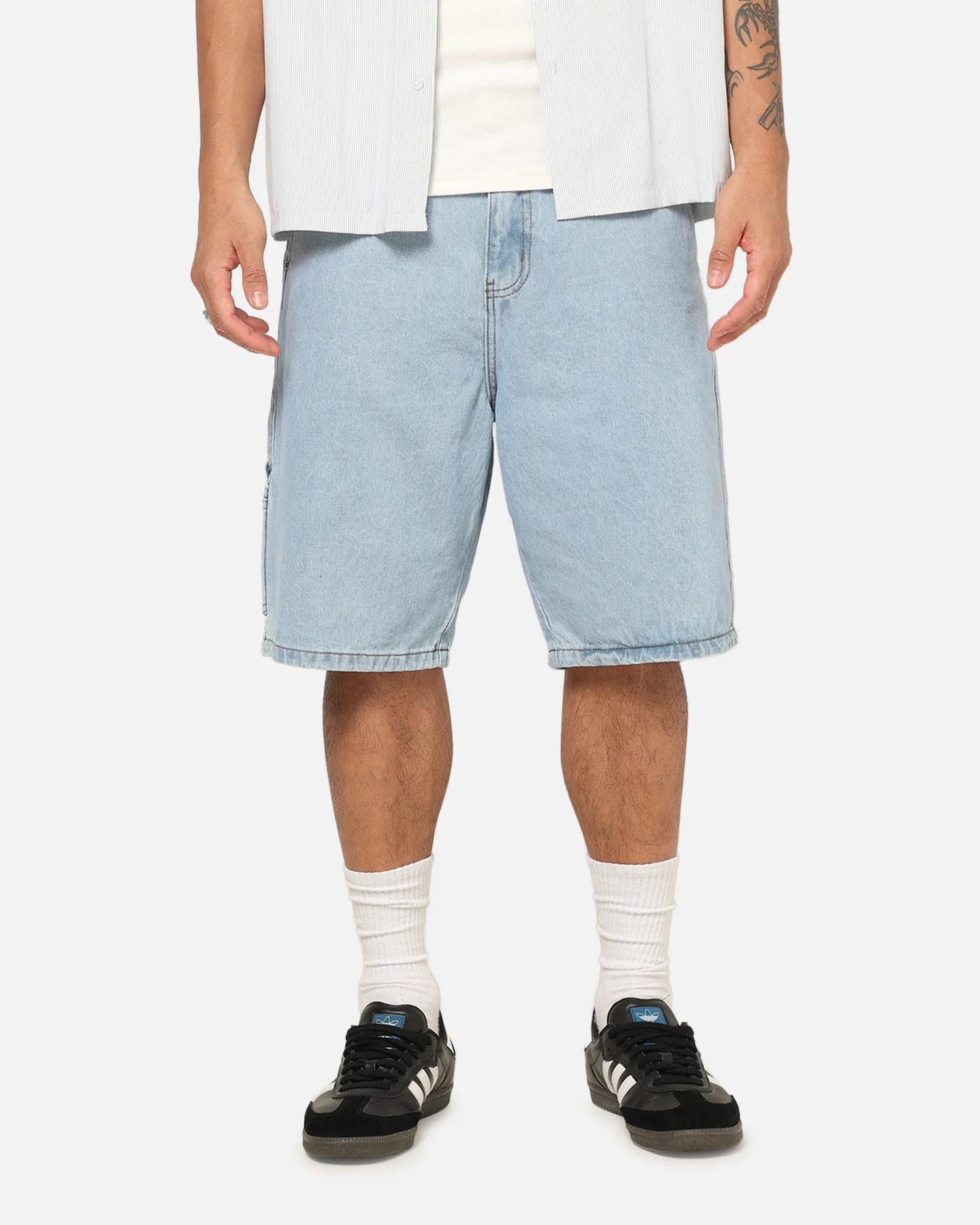 Carre Carré X Coca Cola Utility 86 Jorts Blue - Image 5