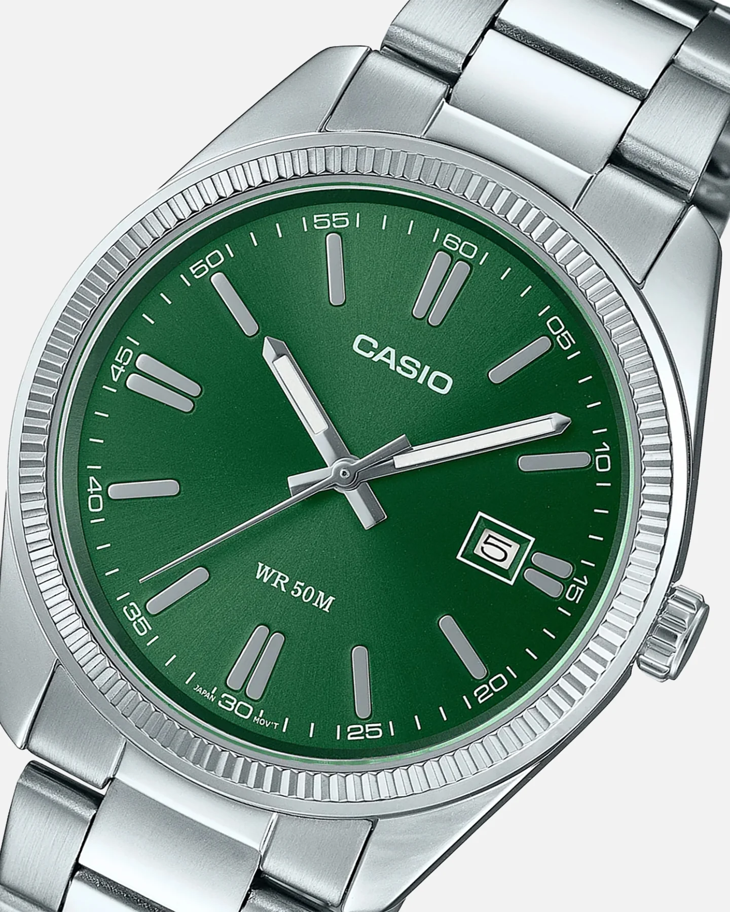 Casio UTP-1302PD-3A Watch Silver/Green - Image 3