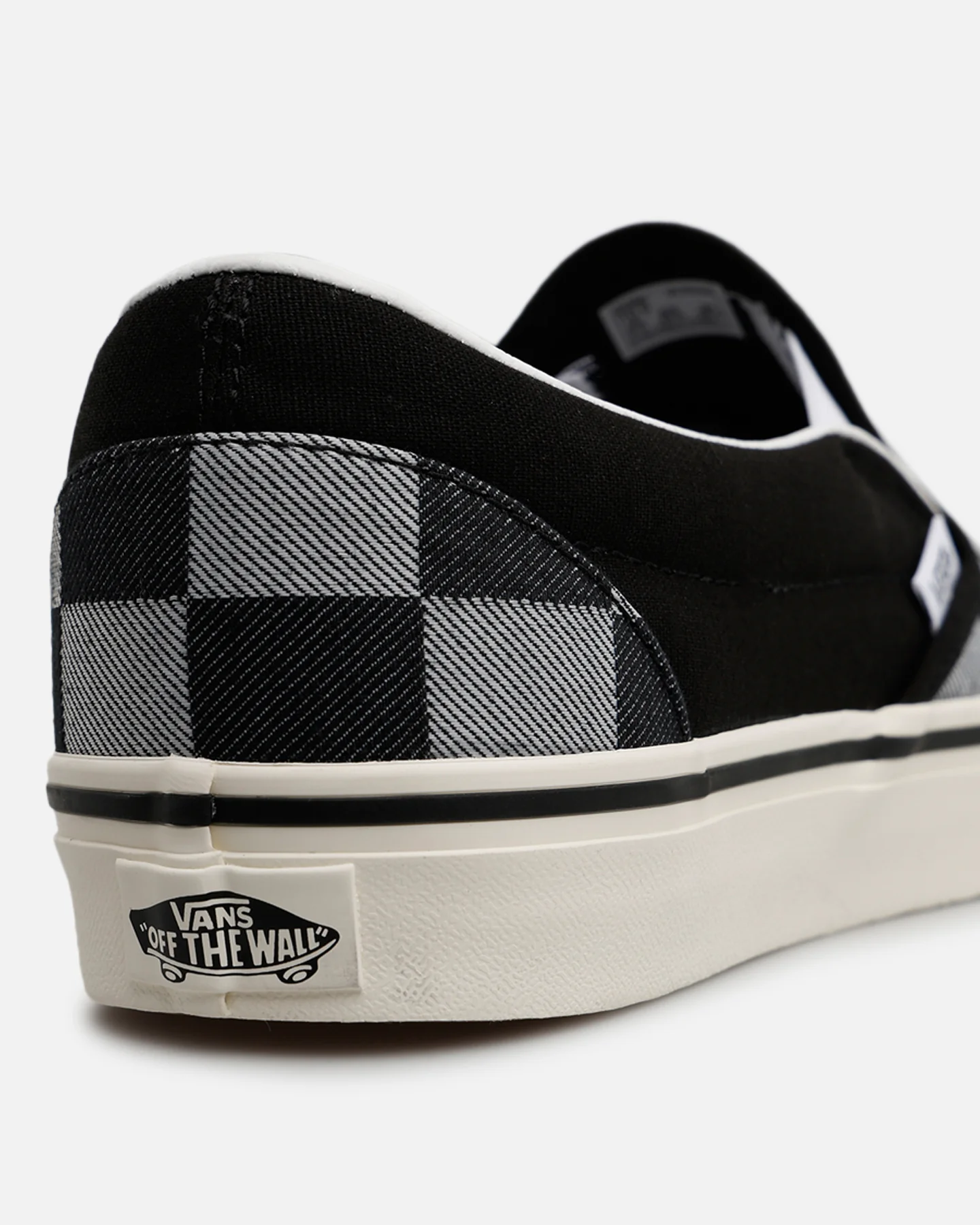 Vans Classic Slip-On "Mono Checkerboard" Black - Image 10