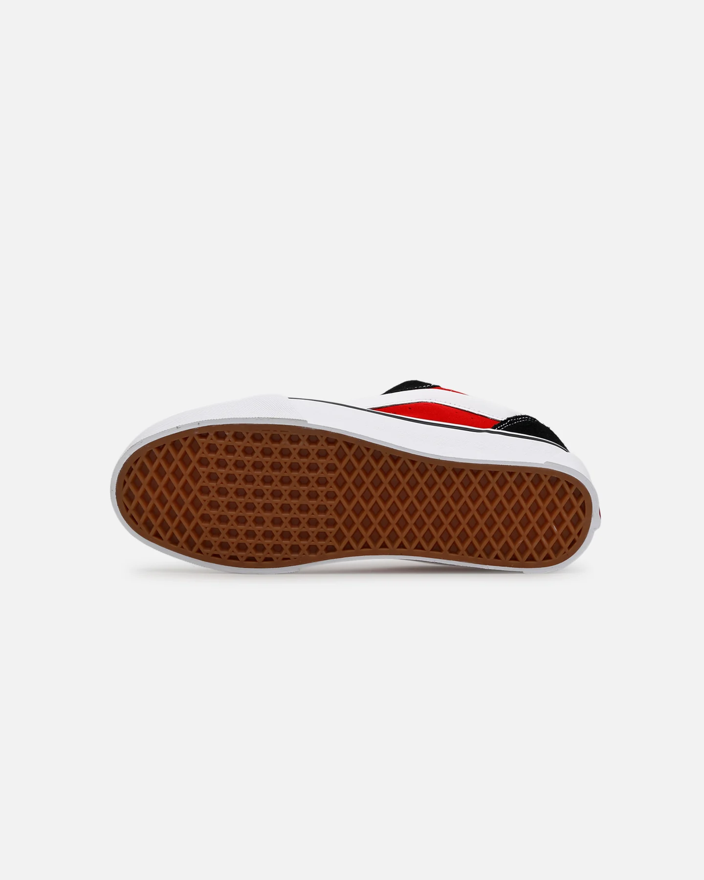 Vans Knu Skool Black/Red - Image 3