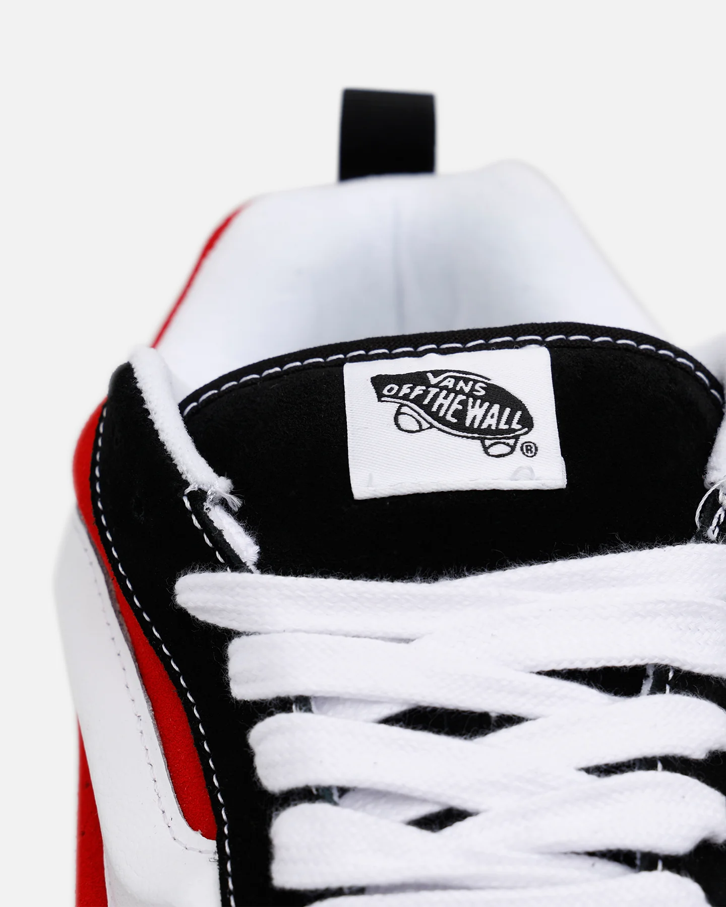 Vans Knu Skool Black/Red - Image 6