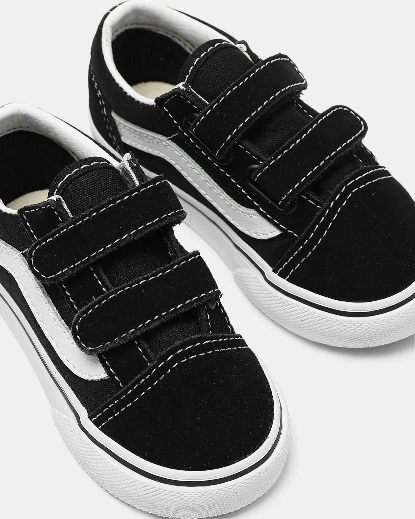 Vans Toddler Old Skool V Black/White - Image 5
