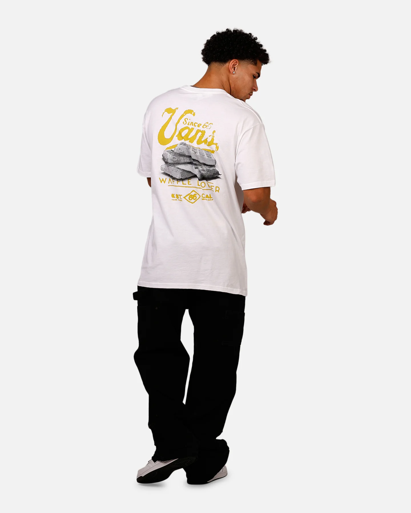 Vans Waffles T-Shirt White - Image 6