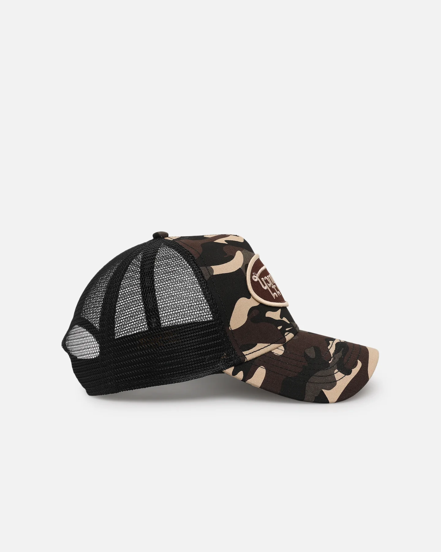 Von Dutch Brown Rambo Camo Trucker Snapback Brown Camo - Image 3