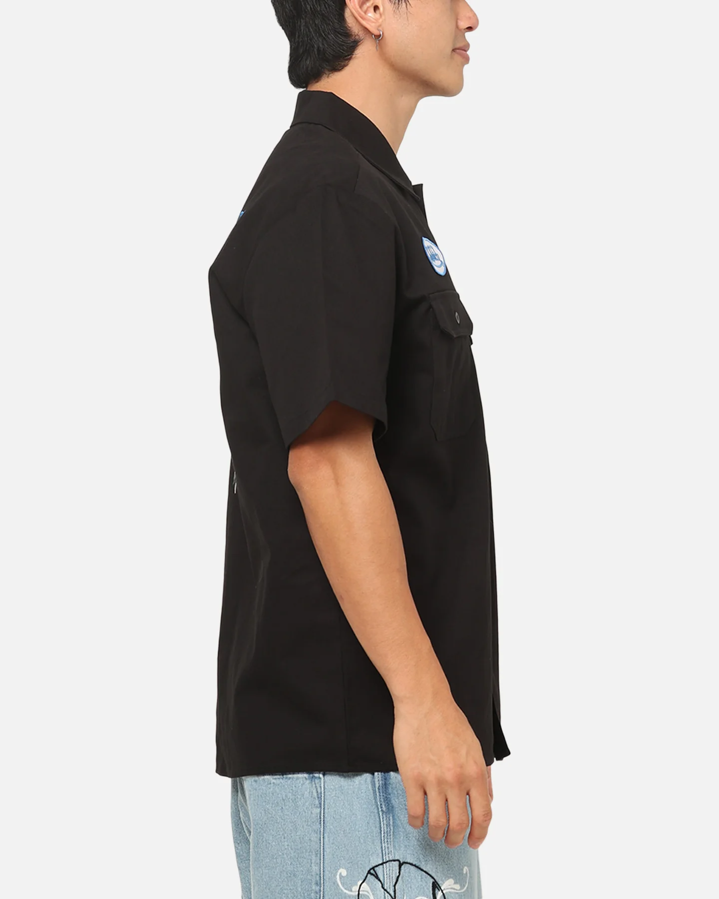 Von Dutch Hollywood Button Up Shirt Black - Image 5