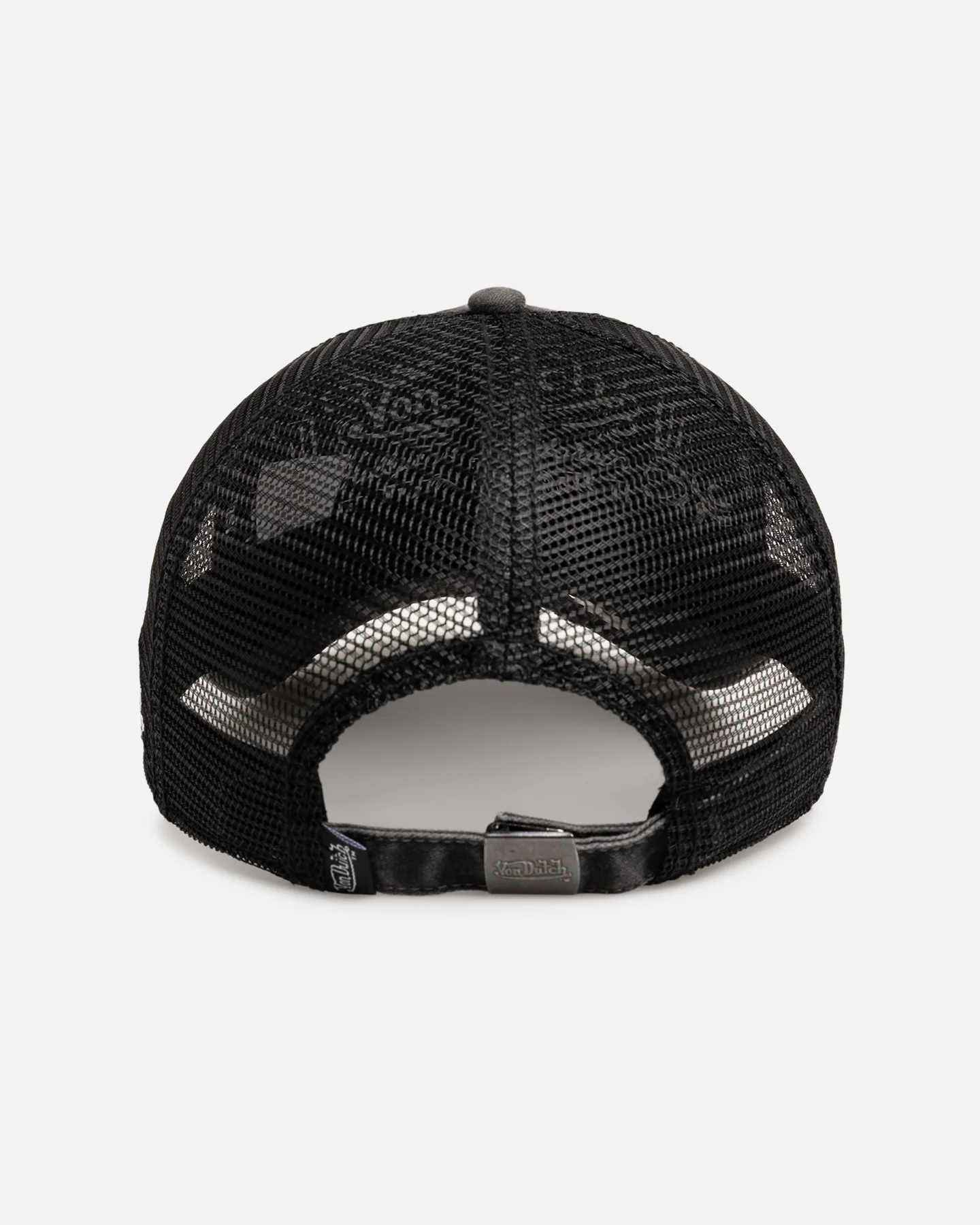 Von Dutch Japanese Script Trucker Strapback Black - Image 2