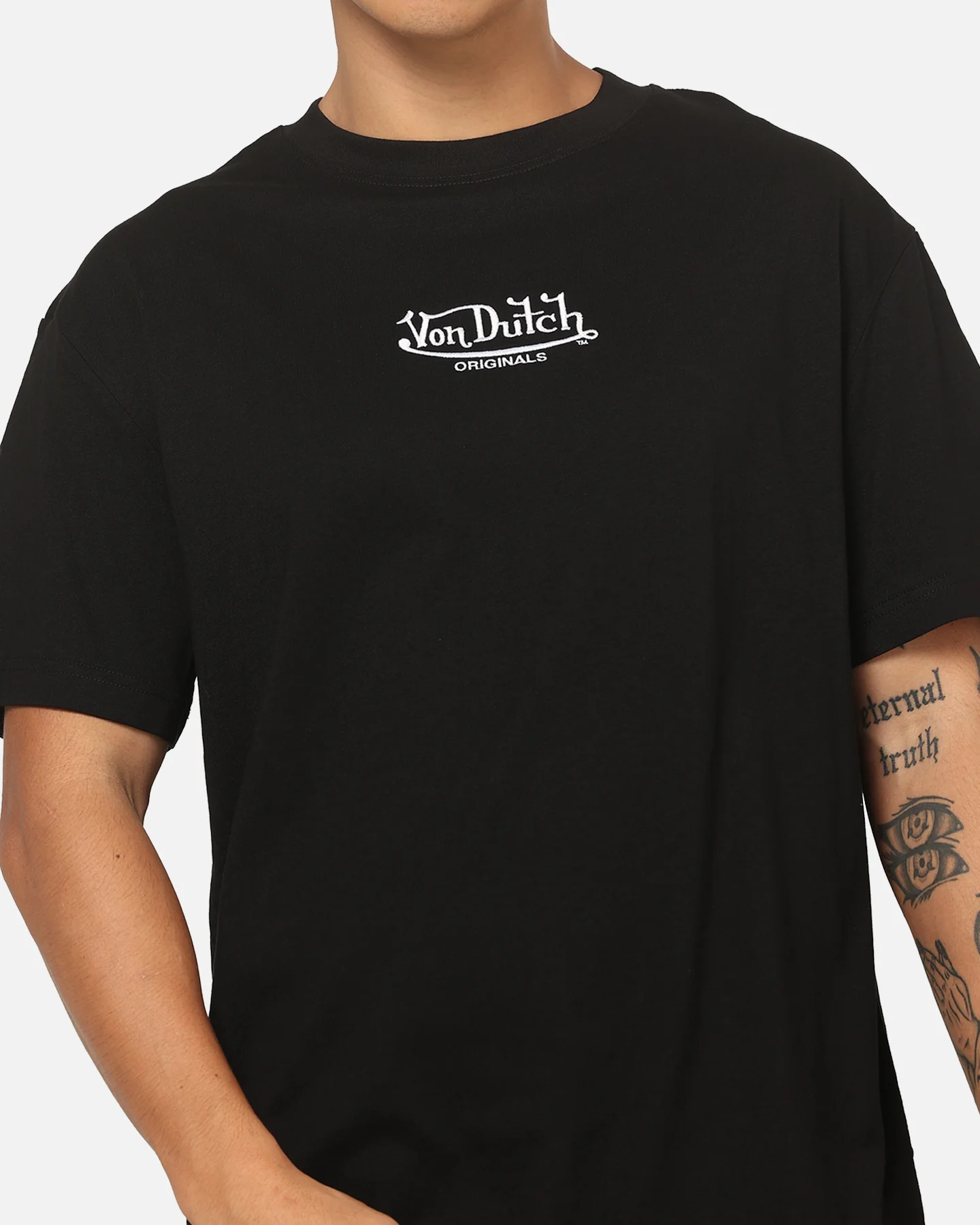 Von Dutch OG T-Shirt Black - Image 6