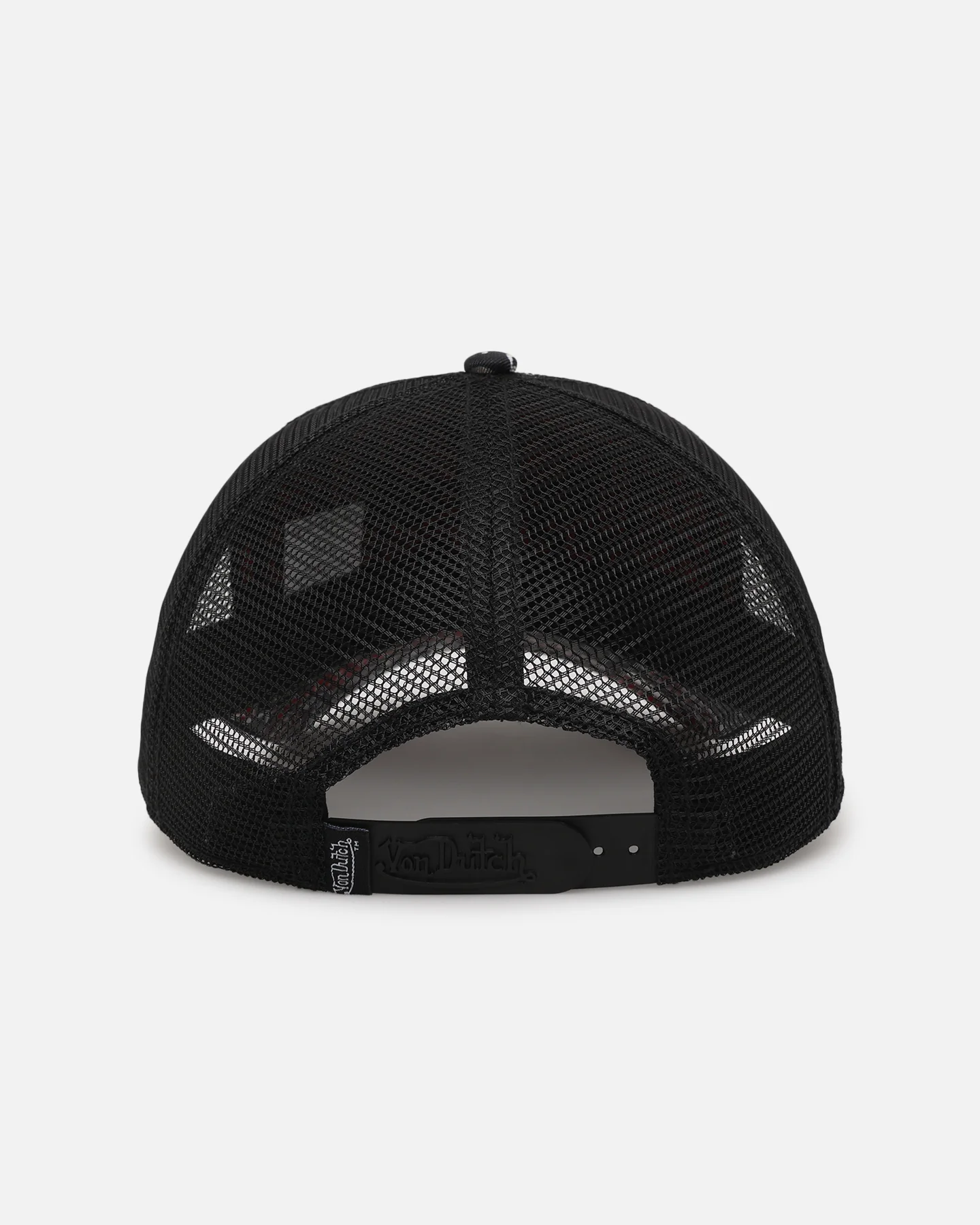 Von Dutch Unisex Trucker Snapback Black/Red - Image 2