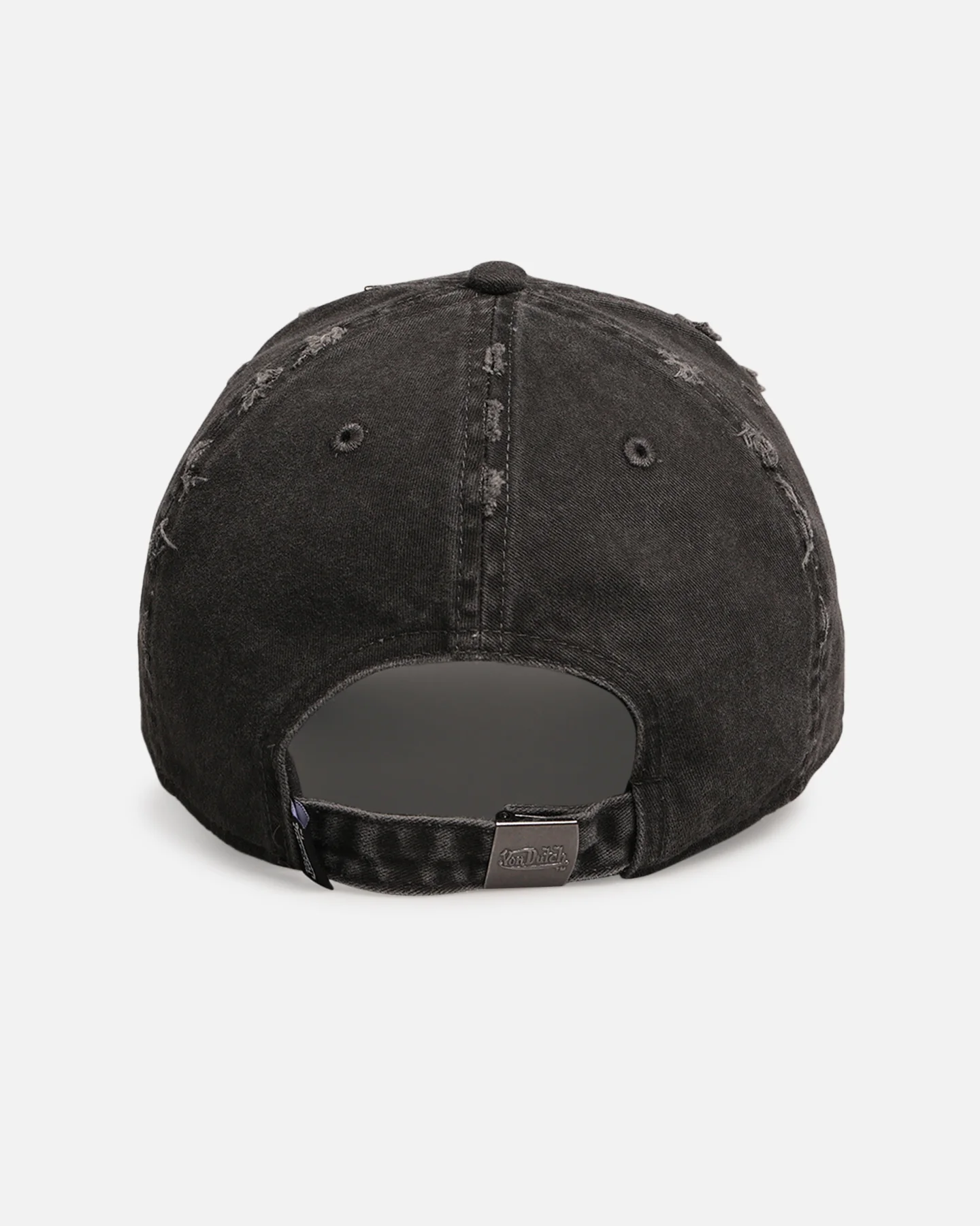 Von Dutch Von Dutch Dad Strapback Hat Washed Black - Image 2