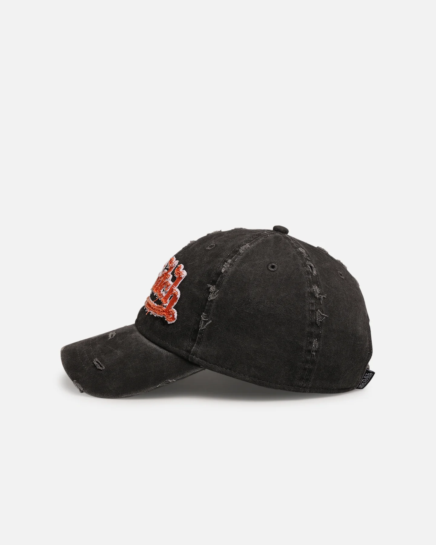 Von Dutch Von Dutch Dad Strapback Hat Washed Black - Image 4