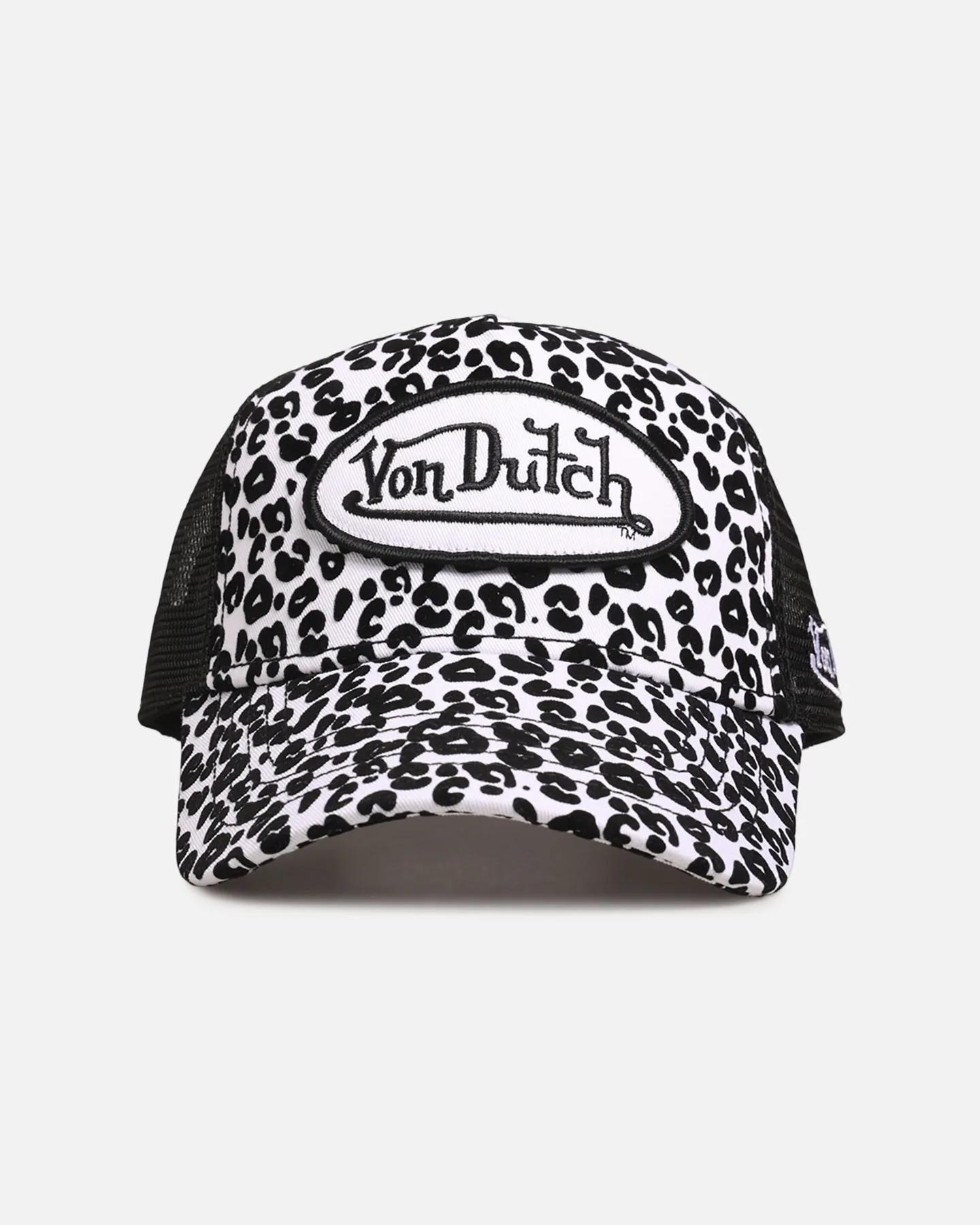 Von Dutch Von Dutch Trucker Snapback Hat Black/White