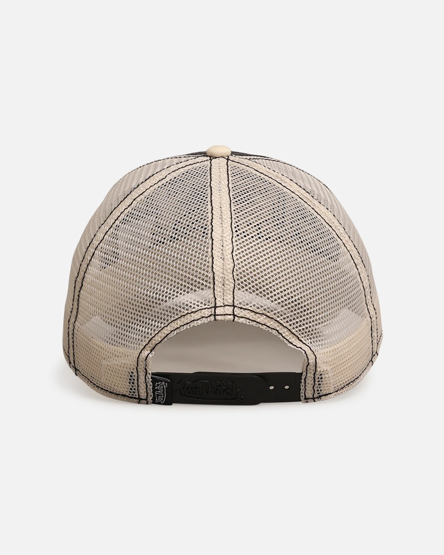 Von Dutch Von Dutch Washed Trucker Snapback Ecru/Black - Image 2