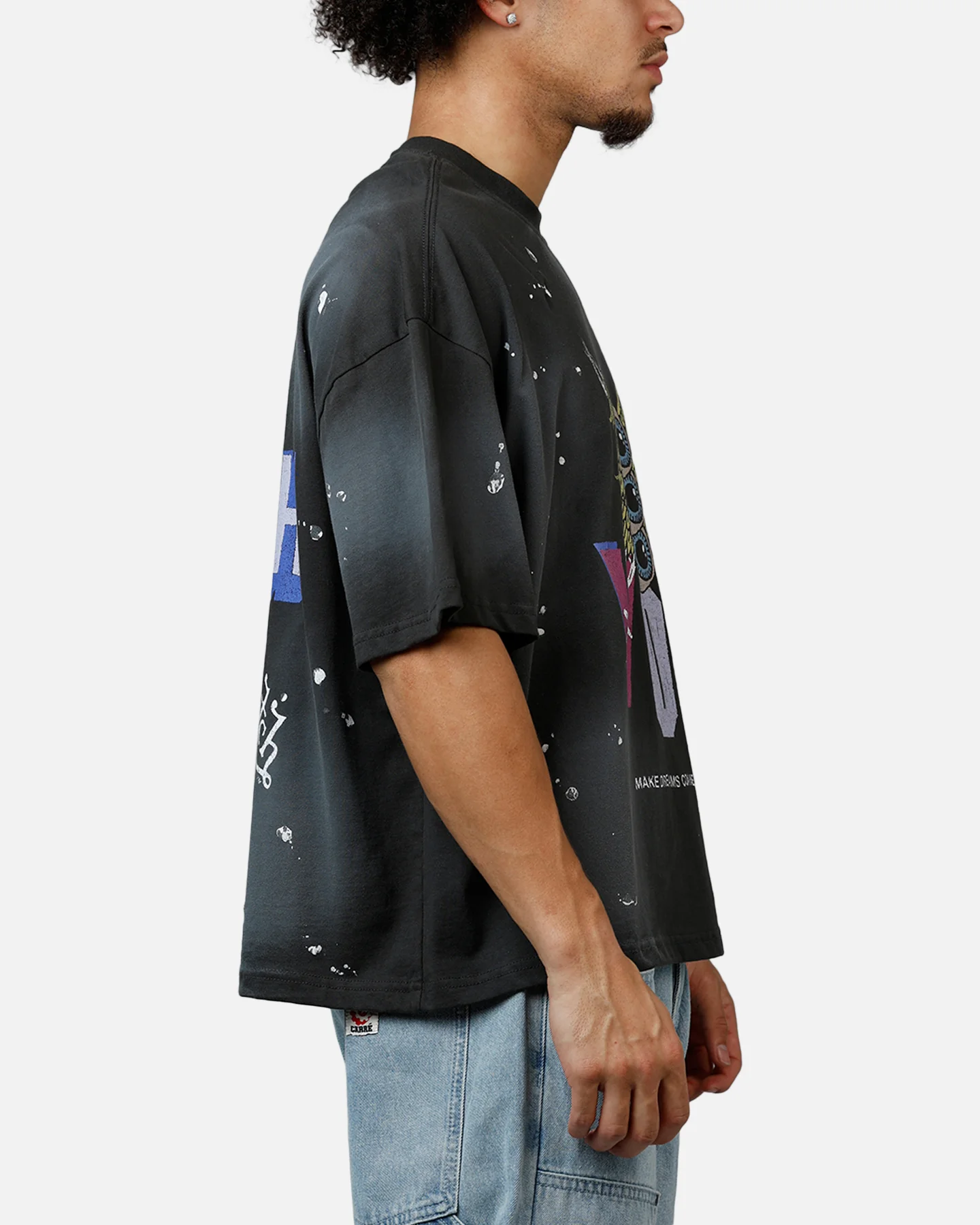 Von Dutch X Culture Kings CK T-Shirt Washed Black - Image 4