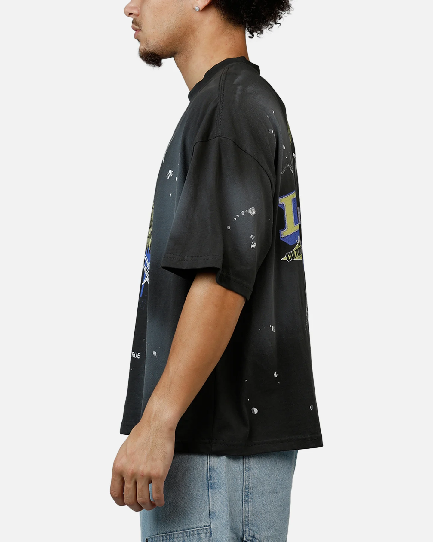 Von Dutch X Culture Kings CK T-Shirt Washed Black - Image 5
