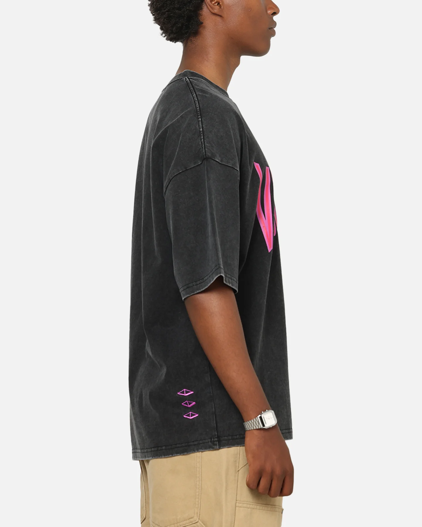 Vouseti Lock In T-Shirt Vintage Black - Image 4