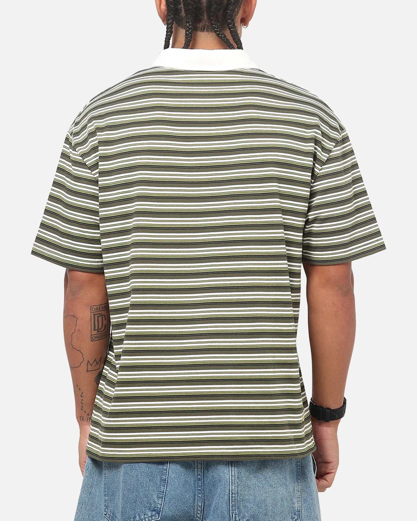 Vouseti Post Game Polo Shirt Forest Green - Image 3
