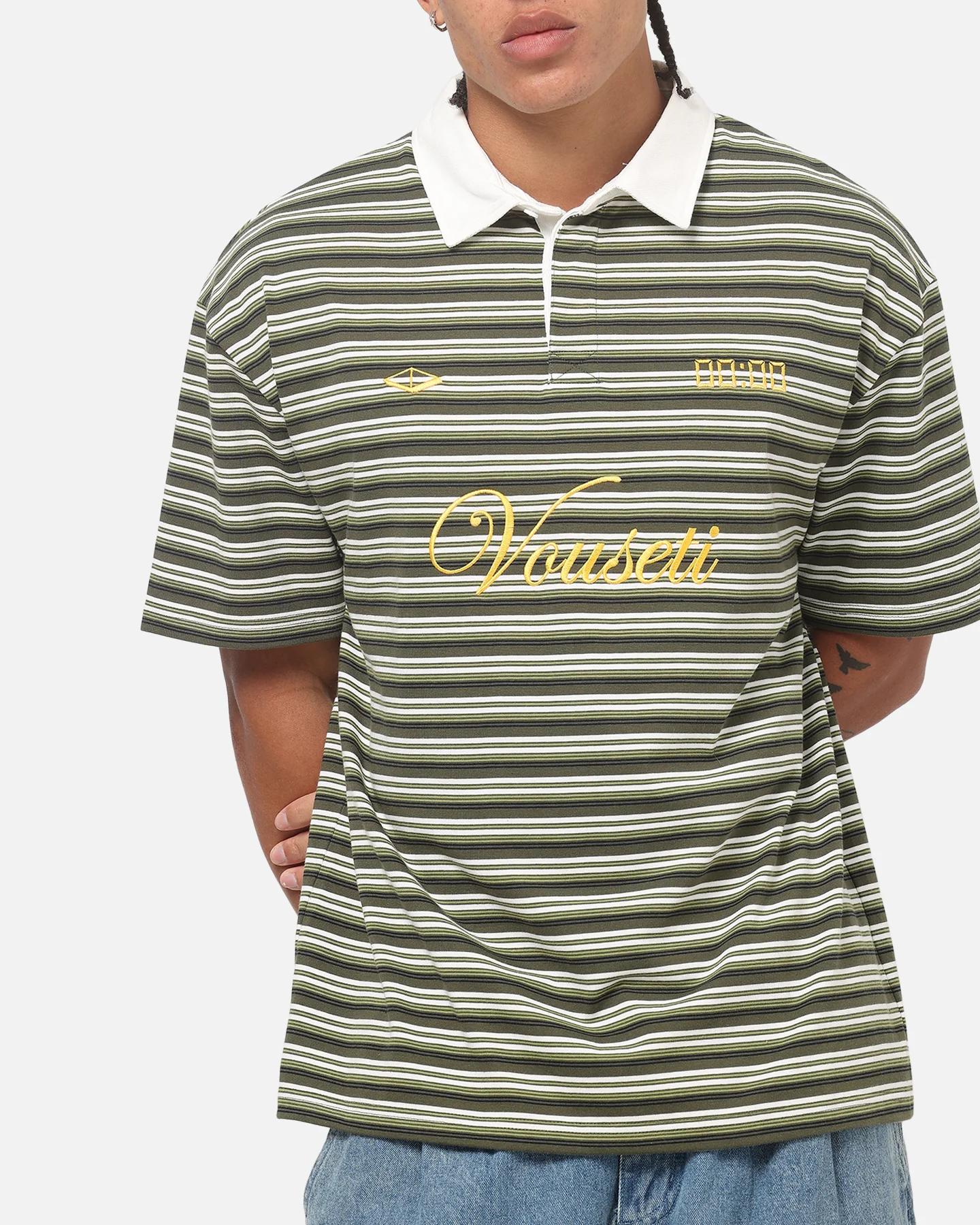 Vouseti Post Game Polo Shirt Forest Green - Image 6