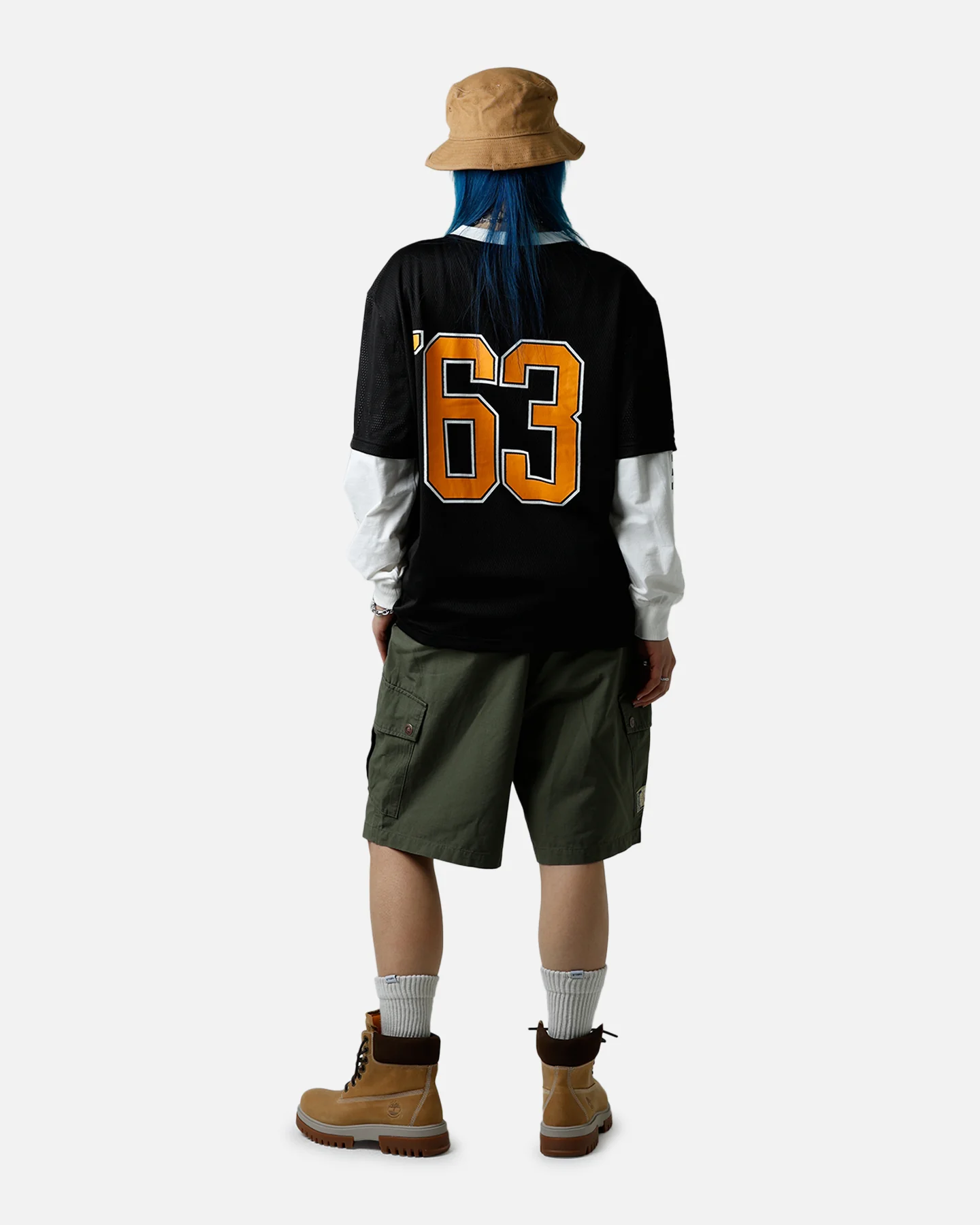 We Are The Wild Collective X Women's Mclaren 'Vegas Grad Prix 2024' Mesh Long Sleeve Jersey Black - Image 8