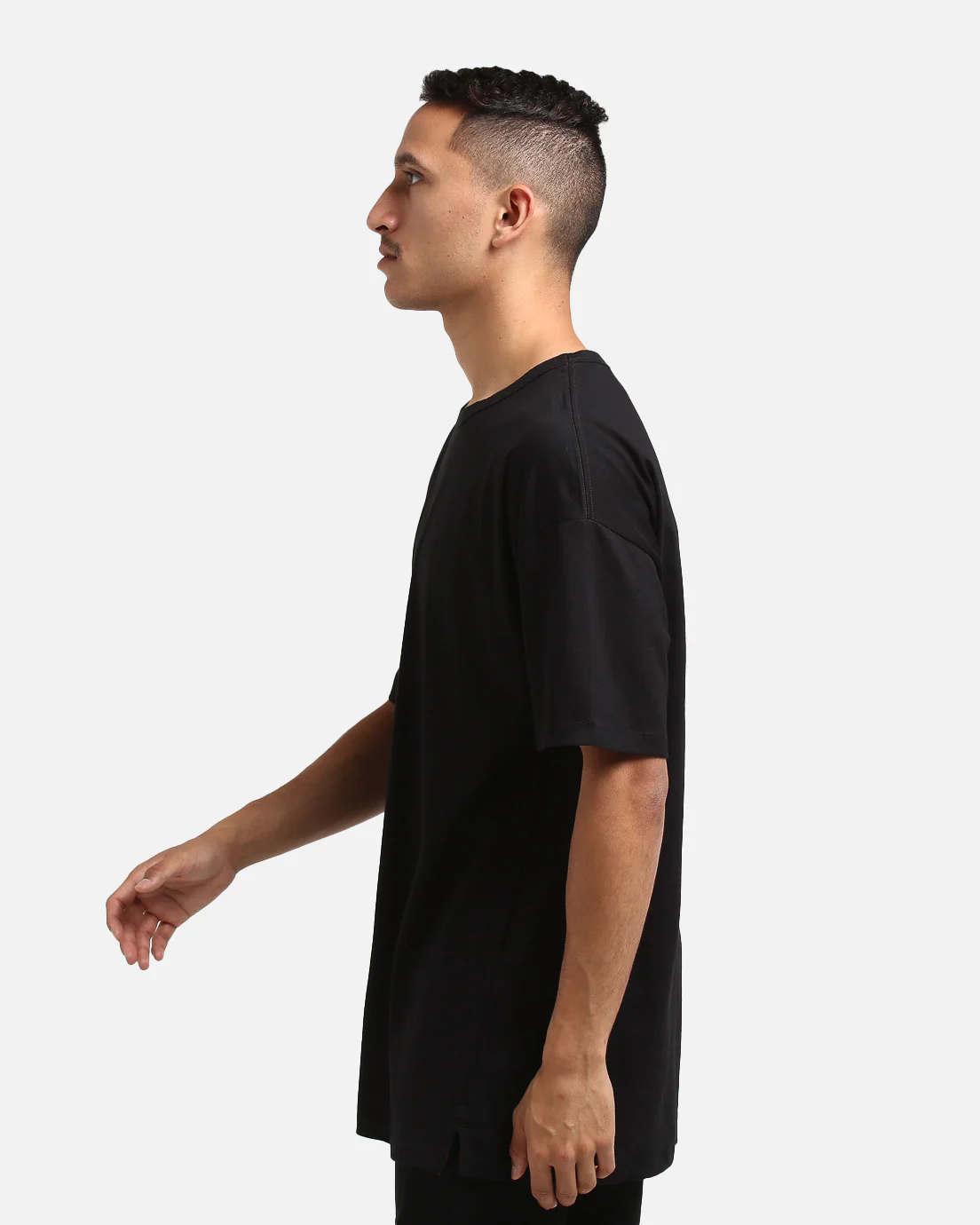 Well Made AAA Blank T-Shirt Black - Image 4
